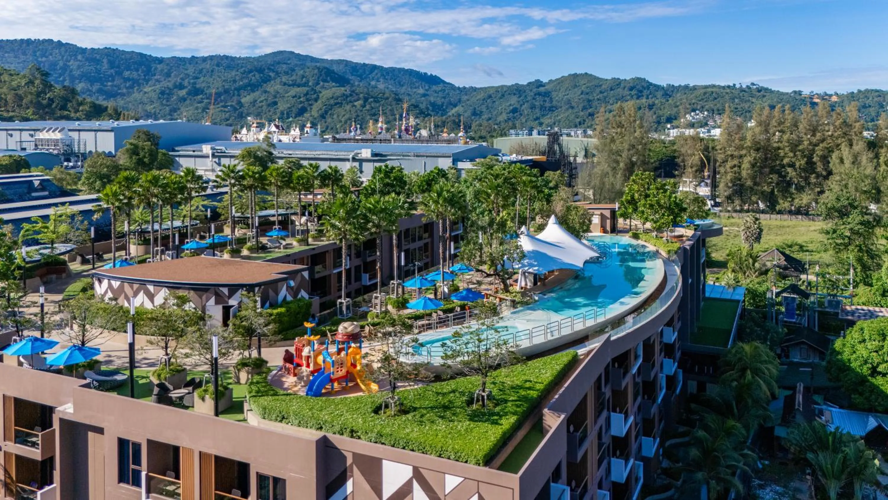 Property building in The Marin Phuket Kamala Beach