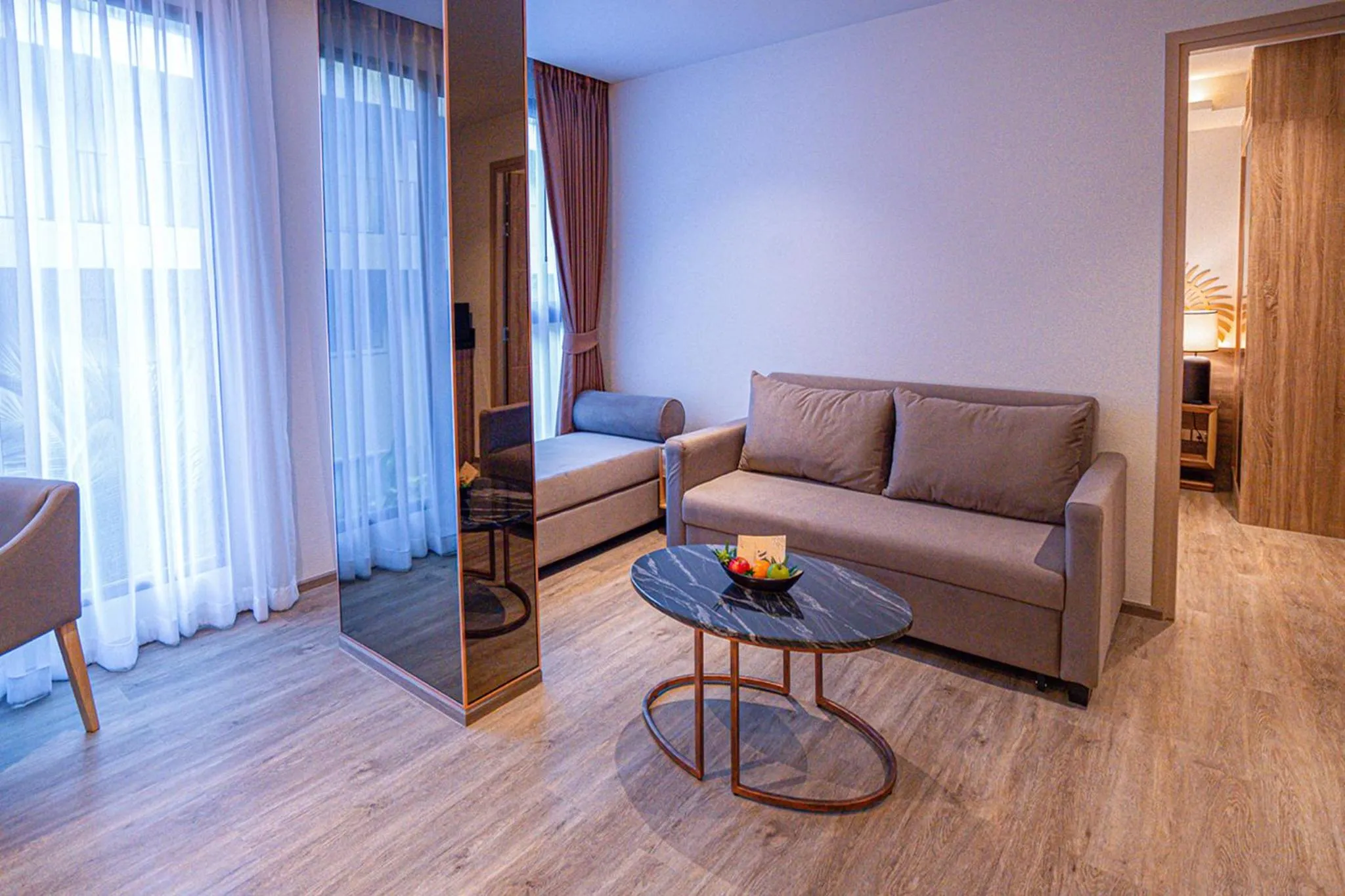 Living room in The Marin Phuket Kamala Beach