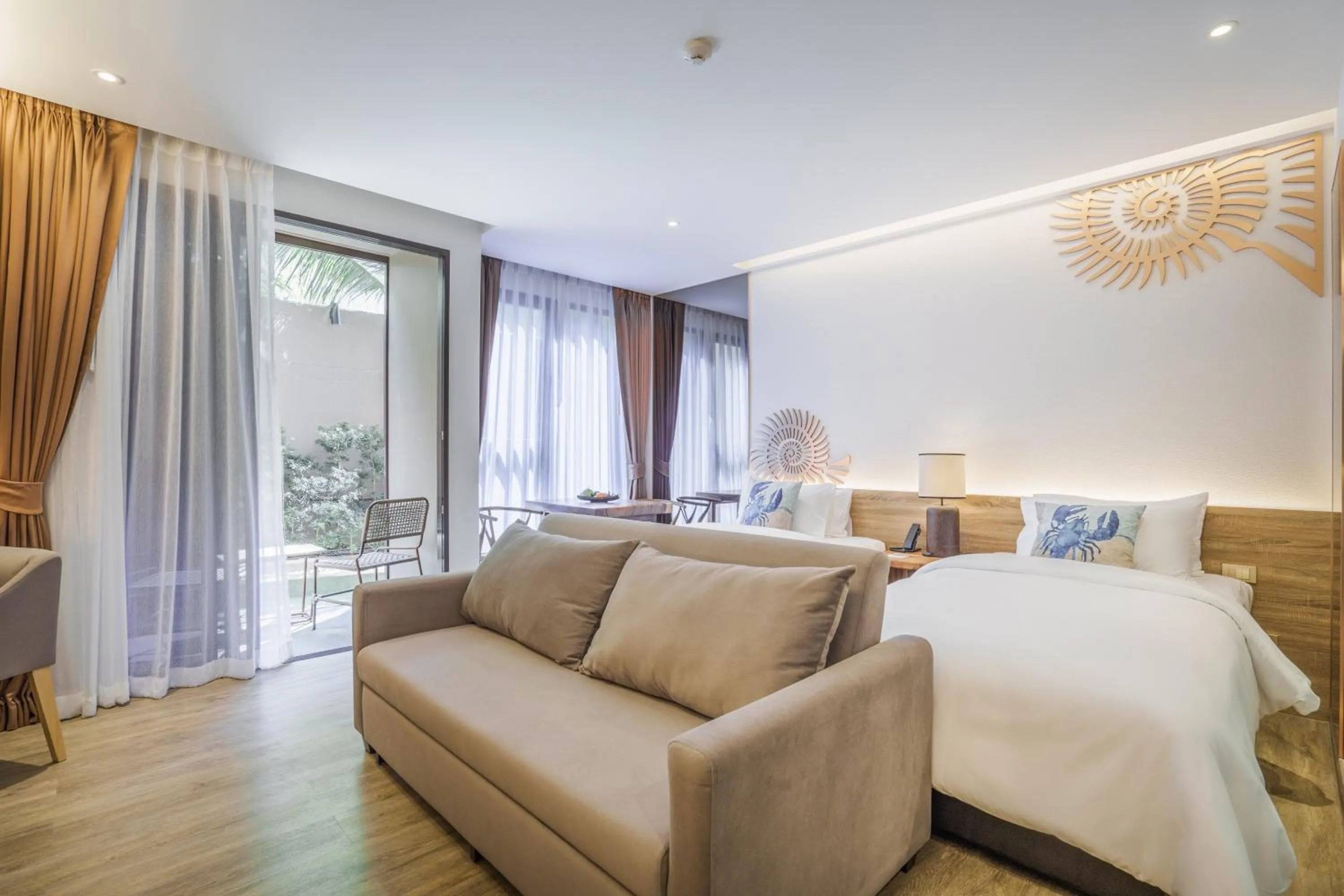 Bed in The Marin Phuket Kamala Beach