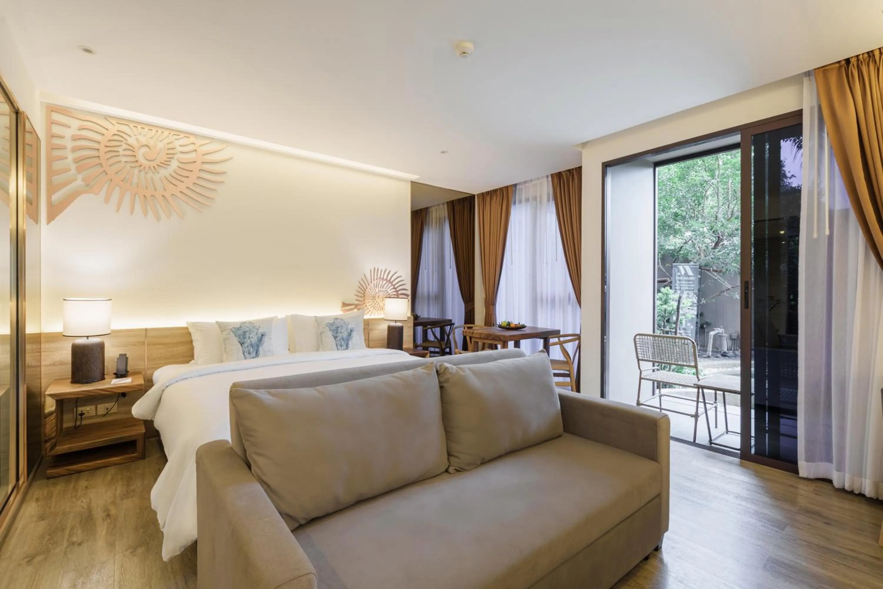 View (from property/room), Bed in The Marin Phuket Kamala Beach