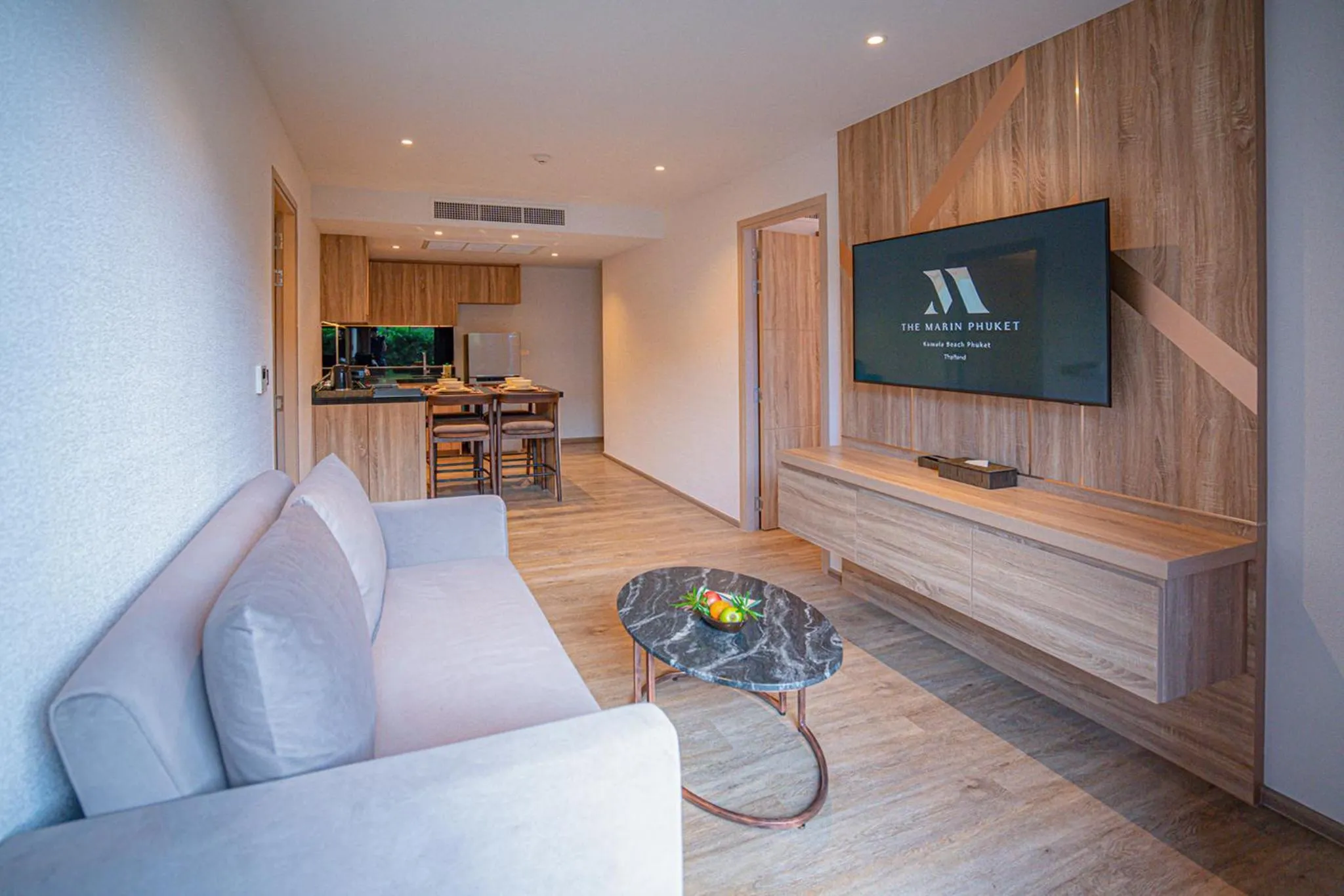 Living room in The Marin Phuket Kamala Beach