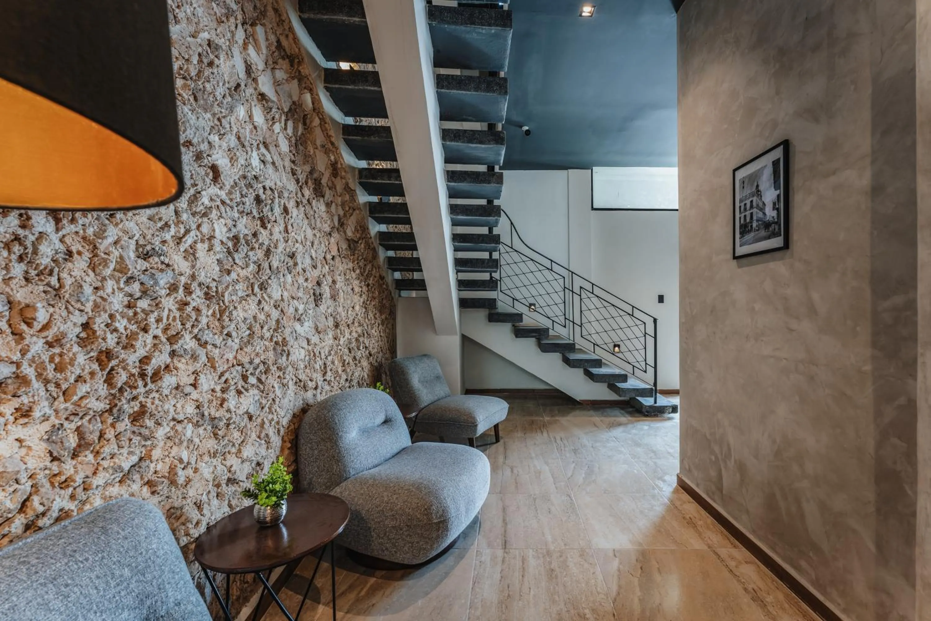 Lobby or reception in Hotel Mexico, Merida