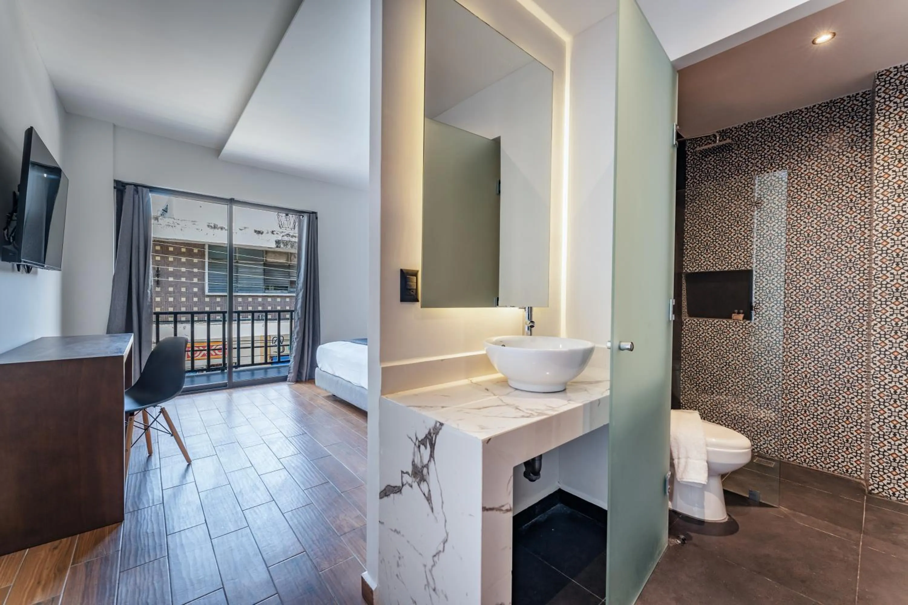 Bathroom in Hotel Mexico, Merida