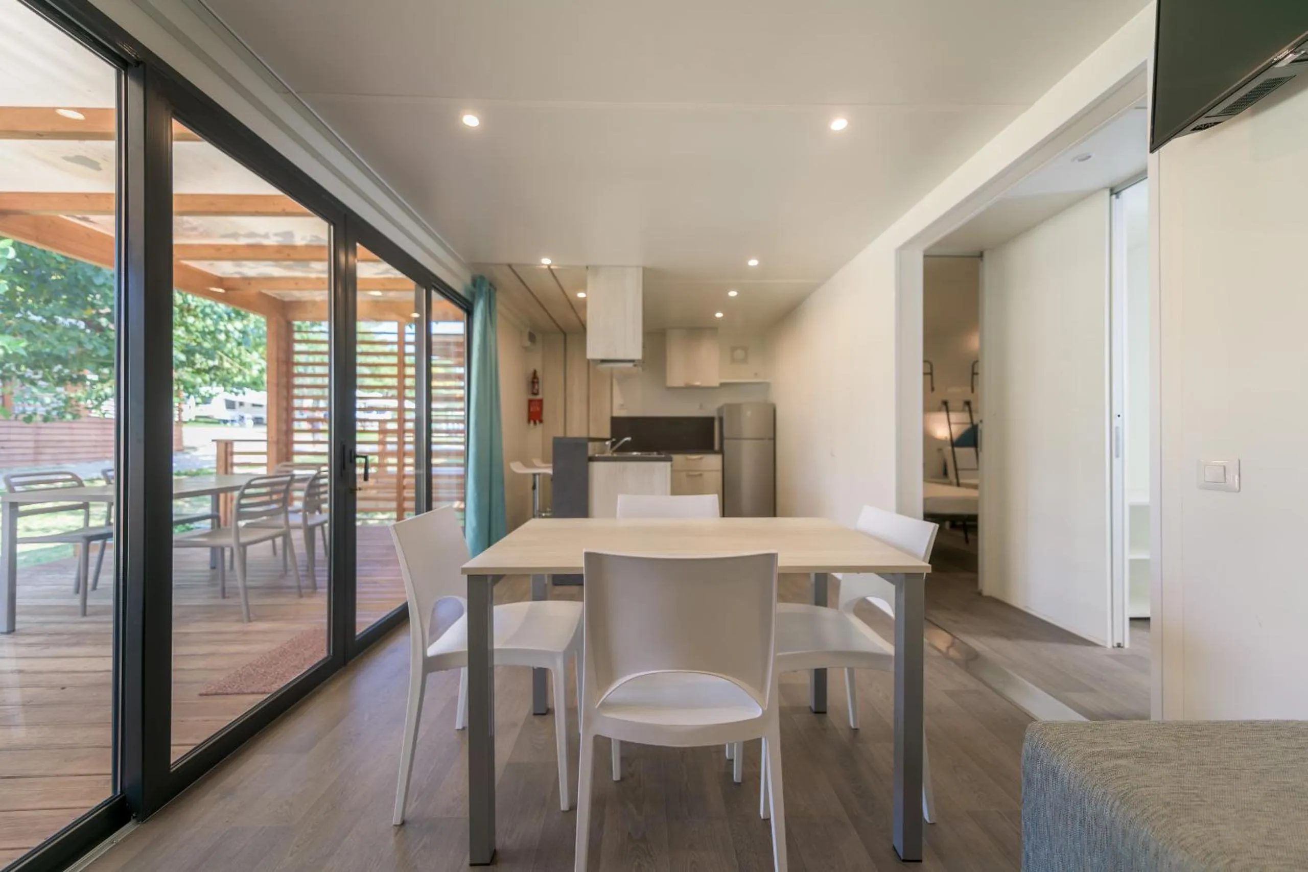 Living room in Camping Fontanelle