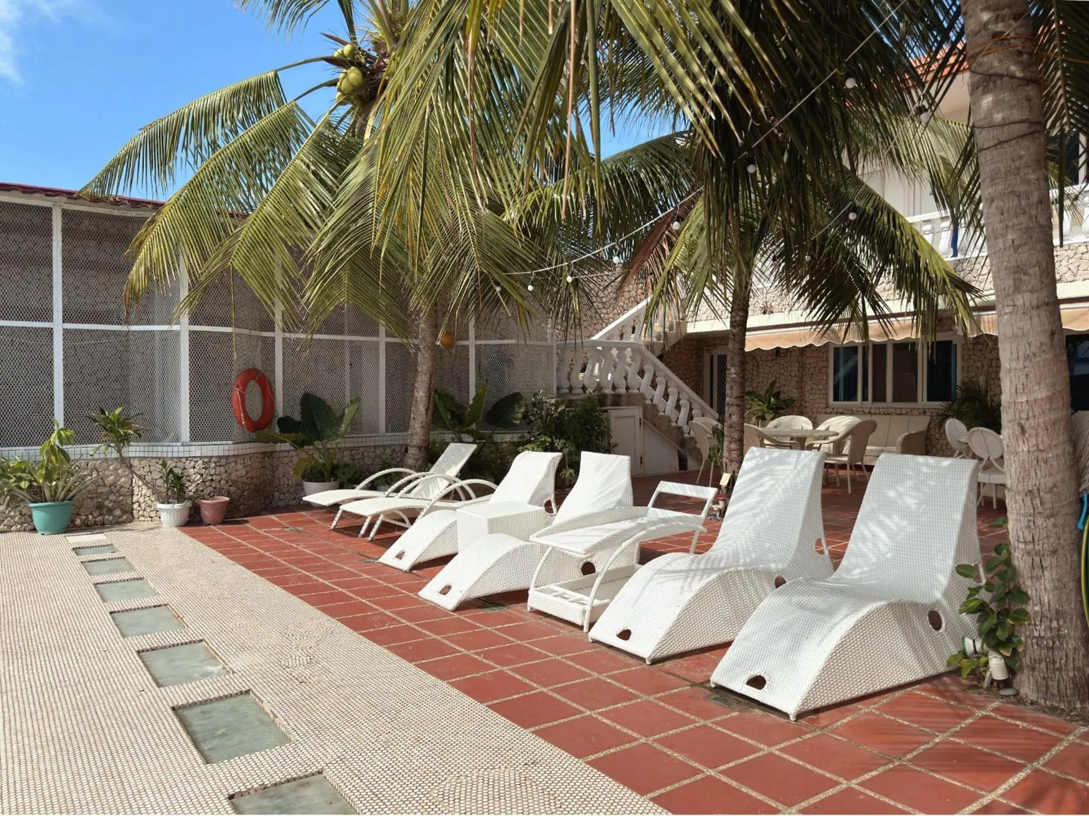 sunbed in Sunset Beach Resort