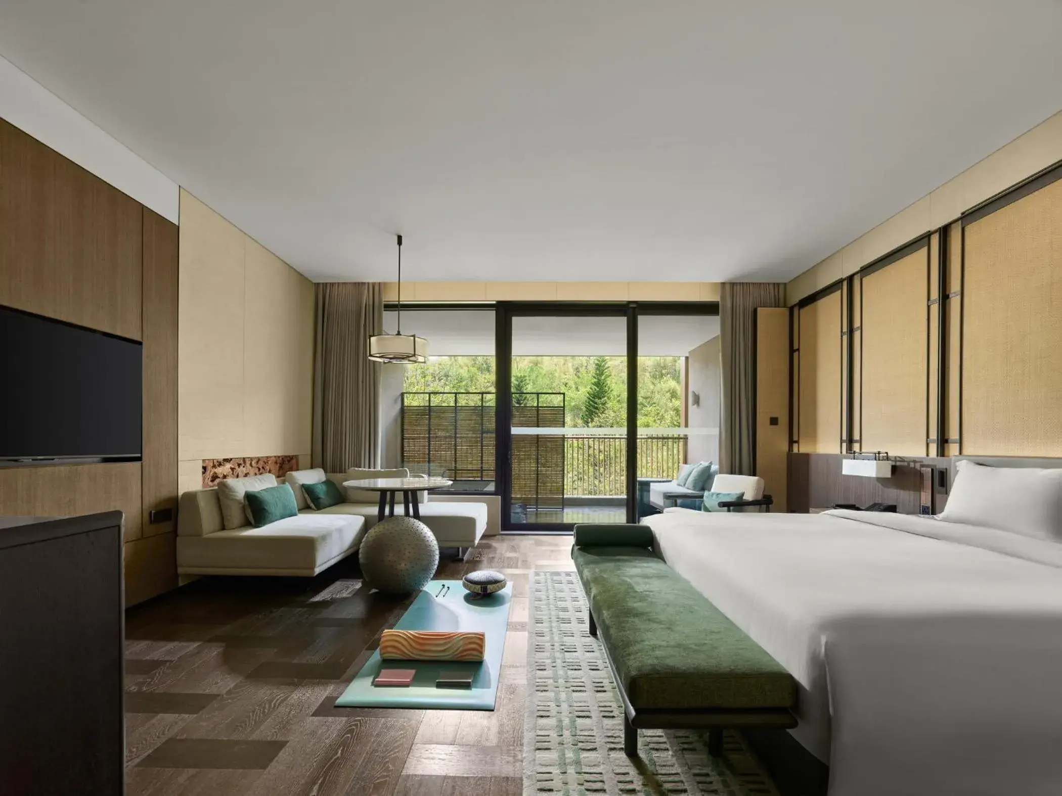 Banyan Wellbeing King Room in Banyan Tree Dongguan Songshan Lake Banyan Wellbeing King Room in Banyan Tree Dongguan Songshan Lake