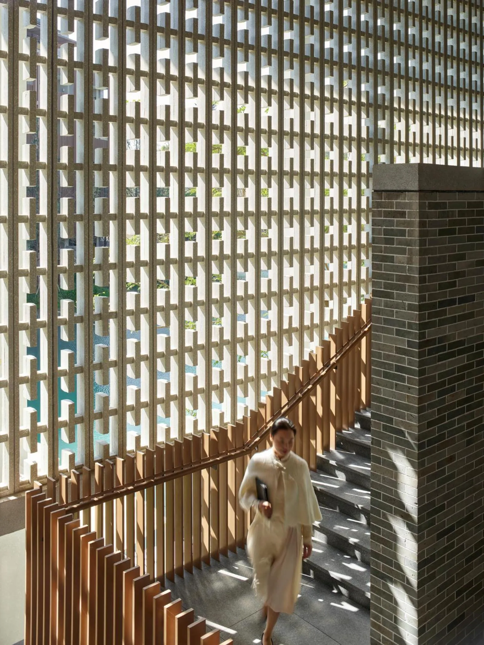 Decorative detail in Banyan Tree Dongguan Songshan Lake