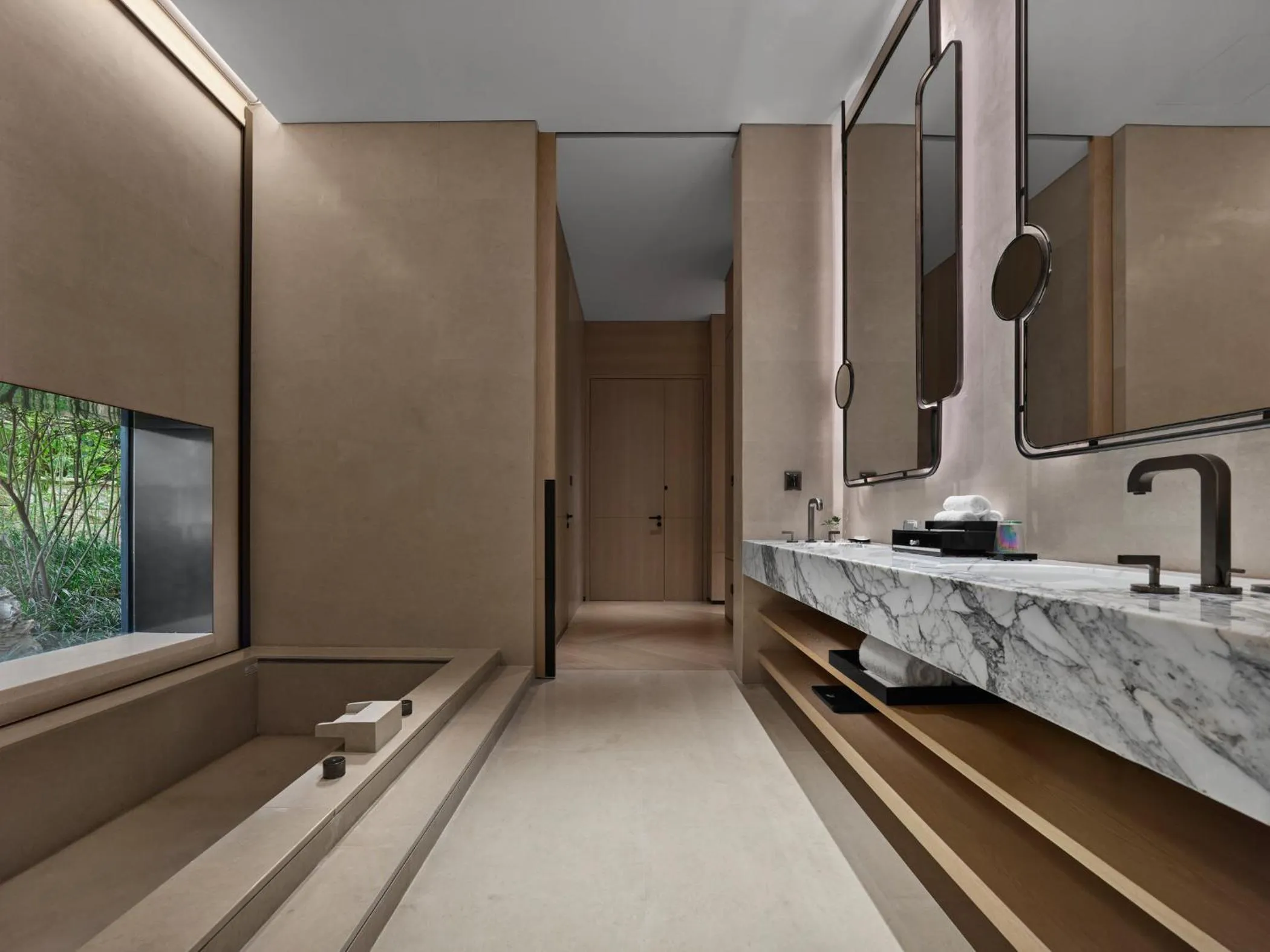 Bathroom in Banyan Tree Dongguan Songshan Lake