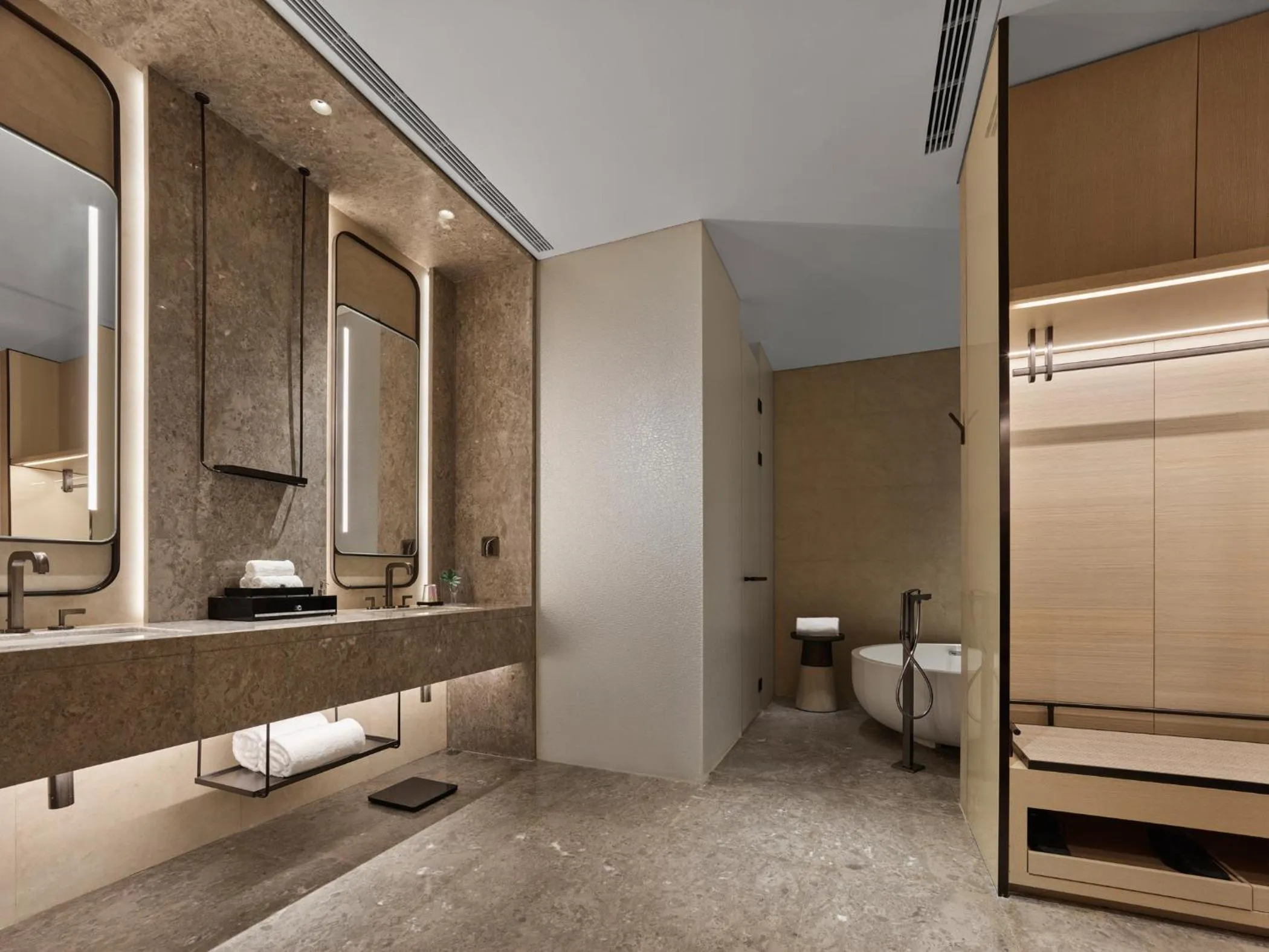 Bathroom in Banyan Tree Dongguan Songshan Lake