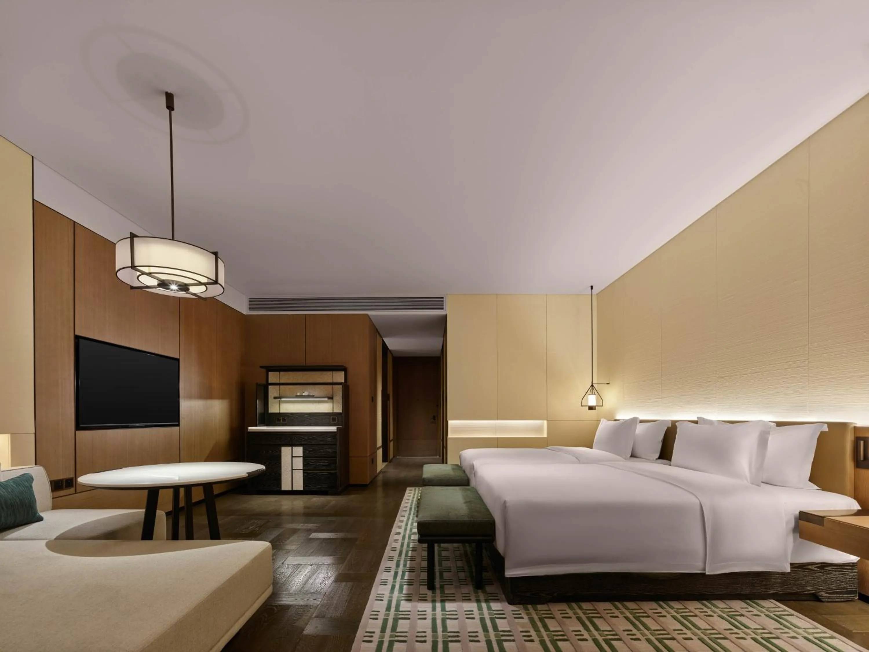 Bed in Banyan Tree Dongguan Songshan Lake