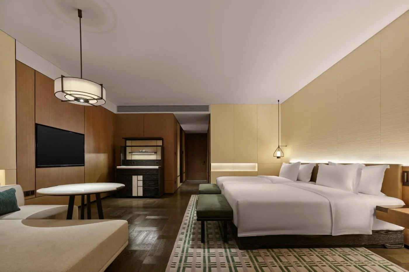 Bed in Banyan Tree Dongguan Songshan Lake