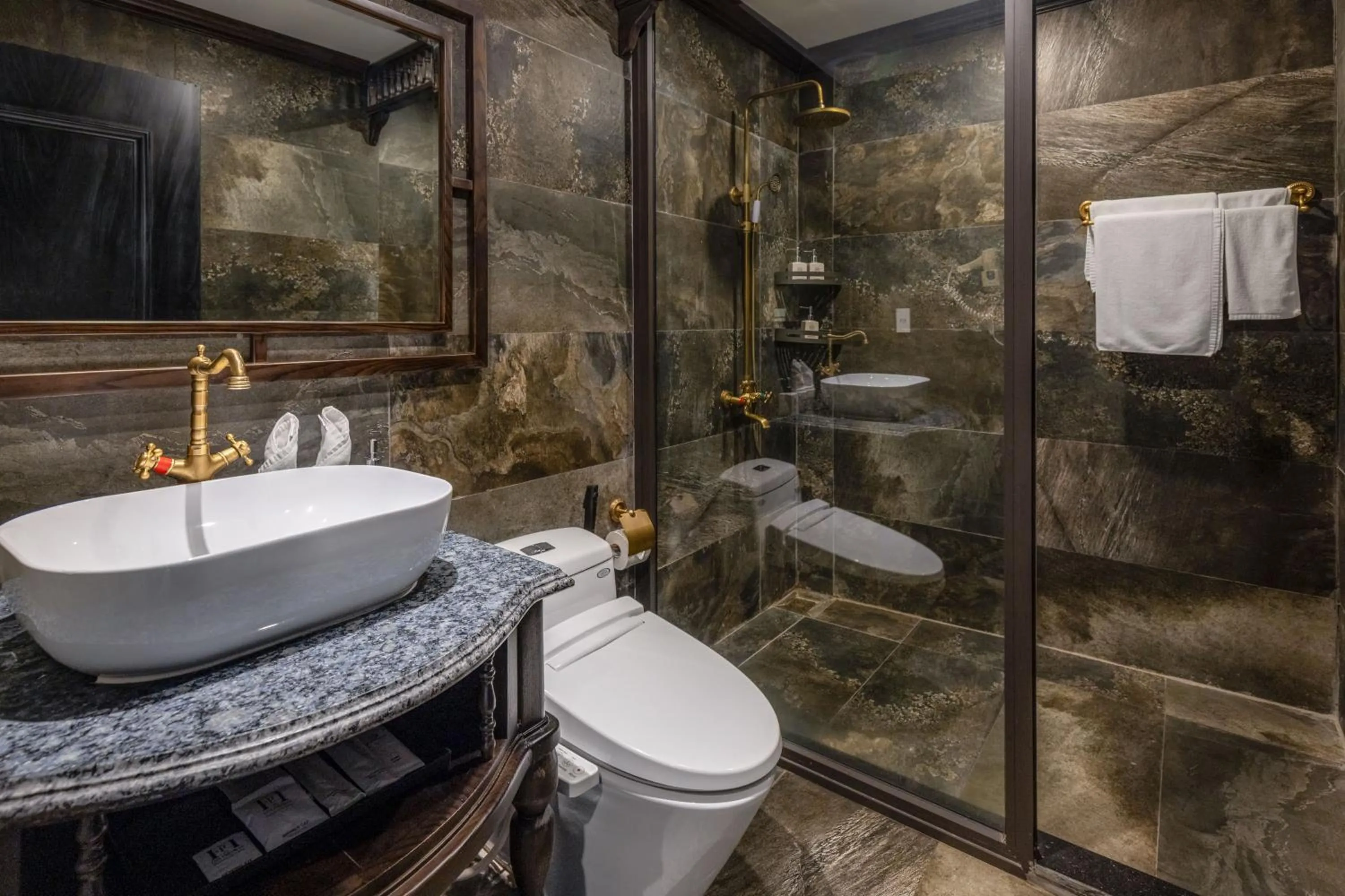 Shower in Venus Cruises Halong Bay by Venus Group