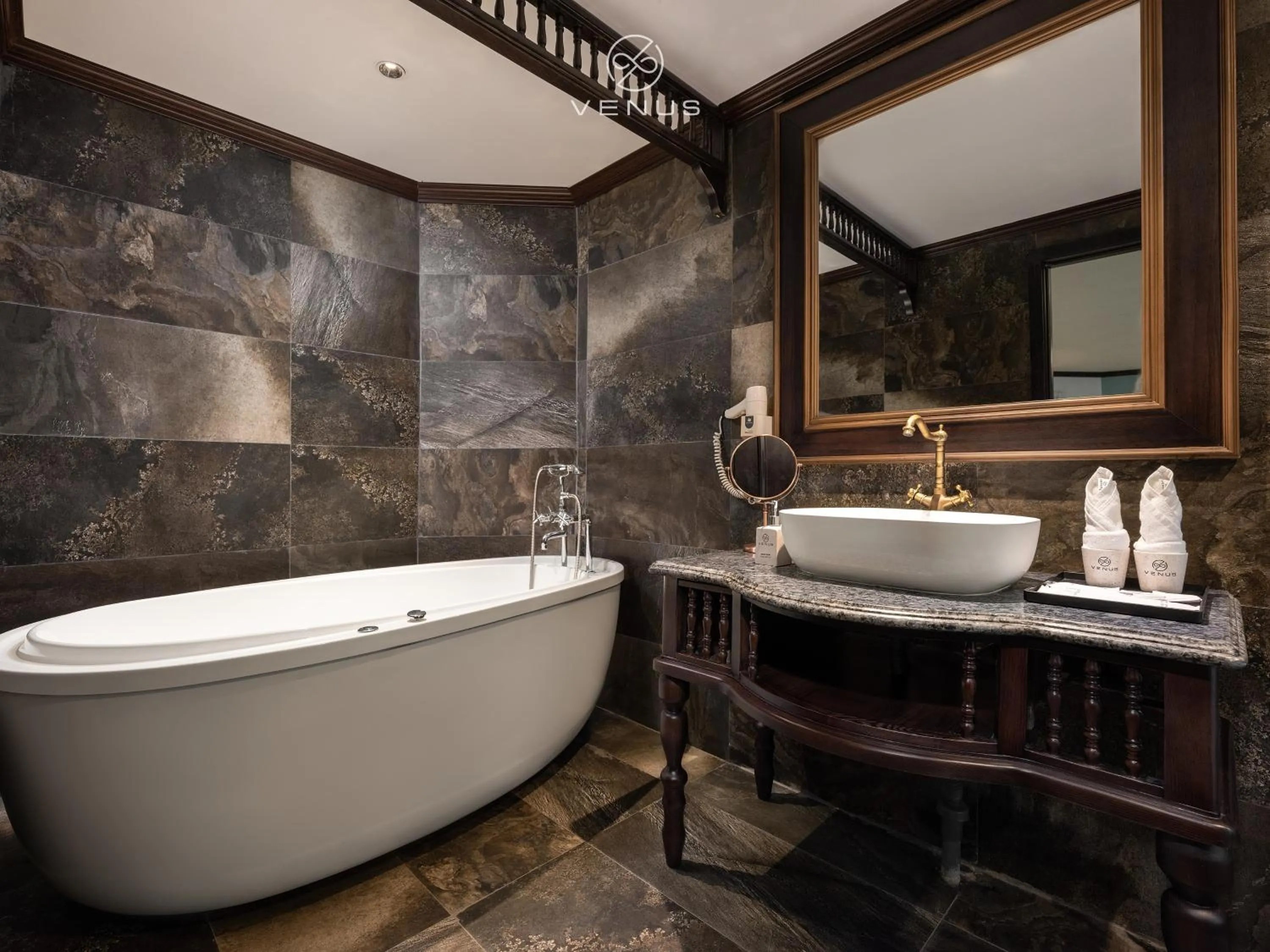 Bathroom in Venus Cruises Halong Bay by Venus Group