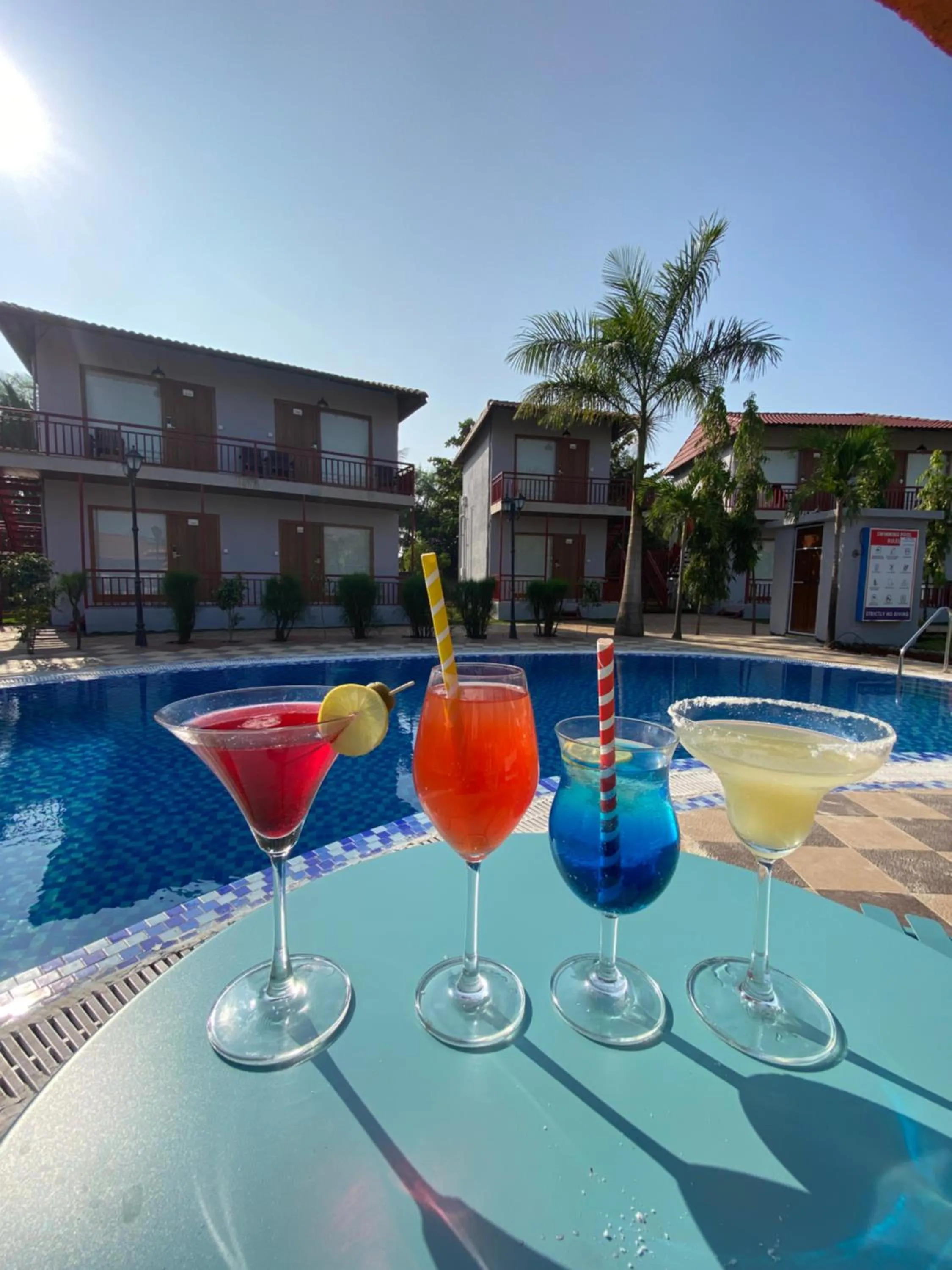 Pool view in DAN Resorts & Weddings