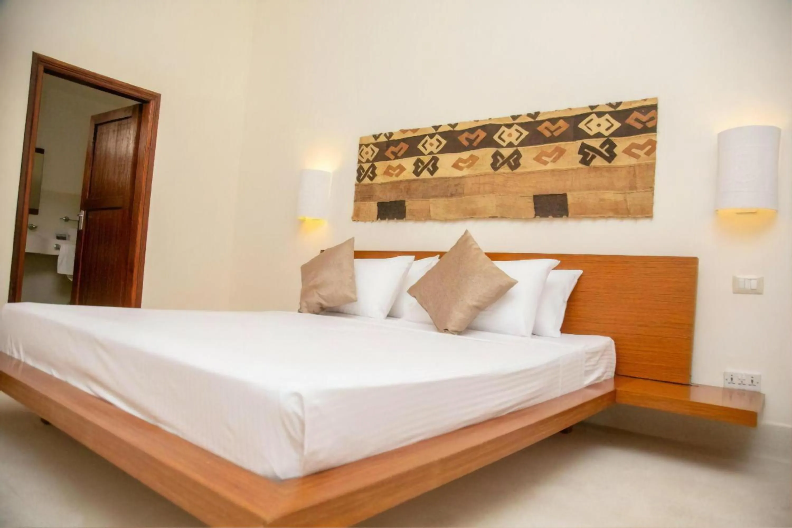 Bed in The One, Watamu bay