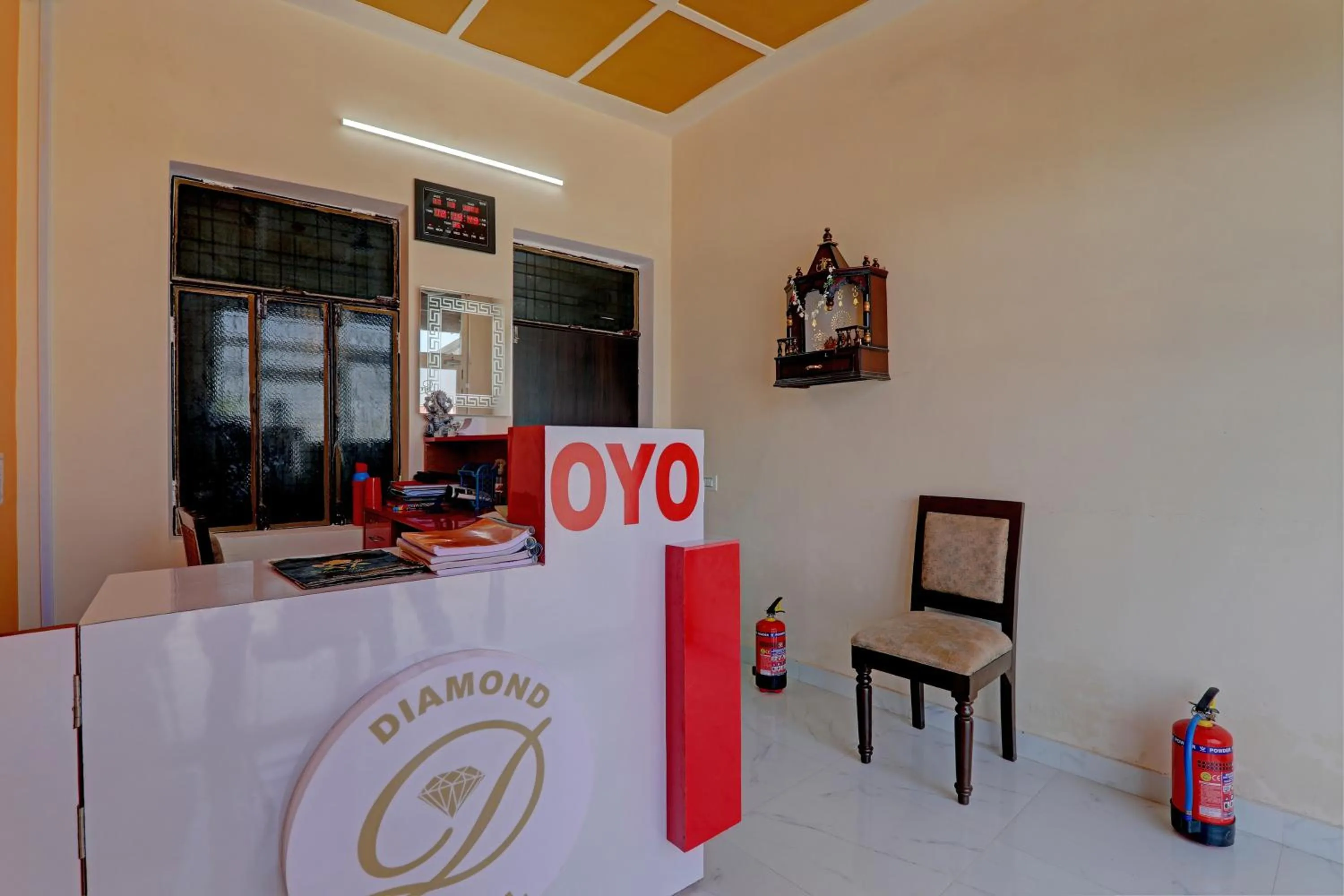 Lobby or reception in Hotel O Diamond