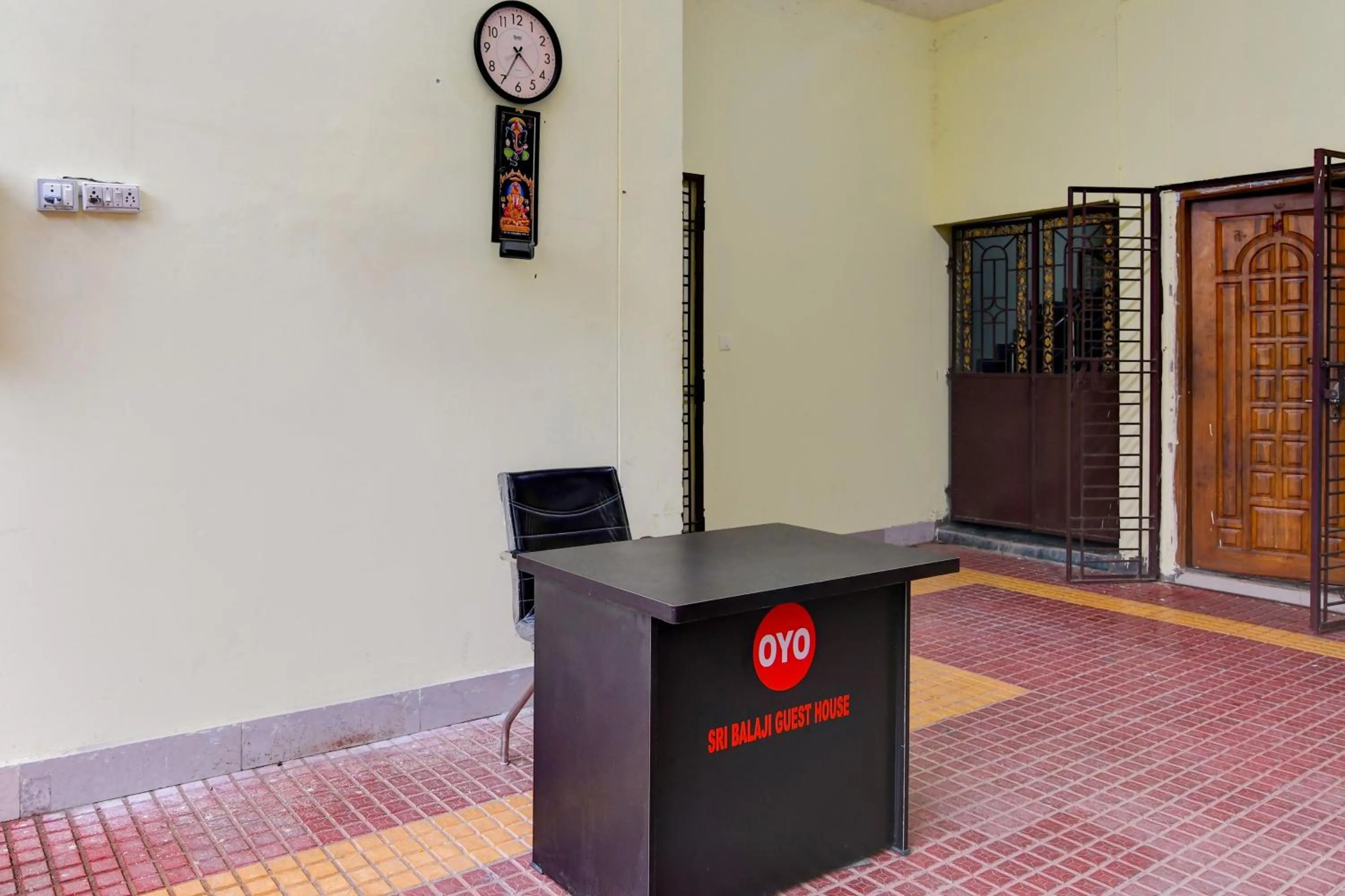 Lobby or reception in Hotel O Sri Balaji Guest House