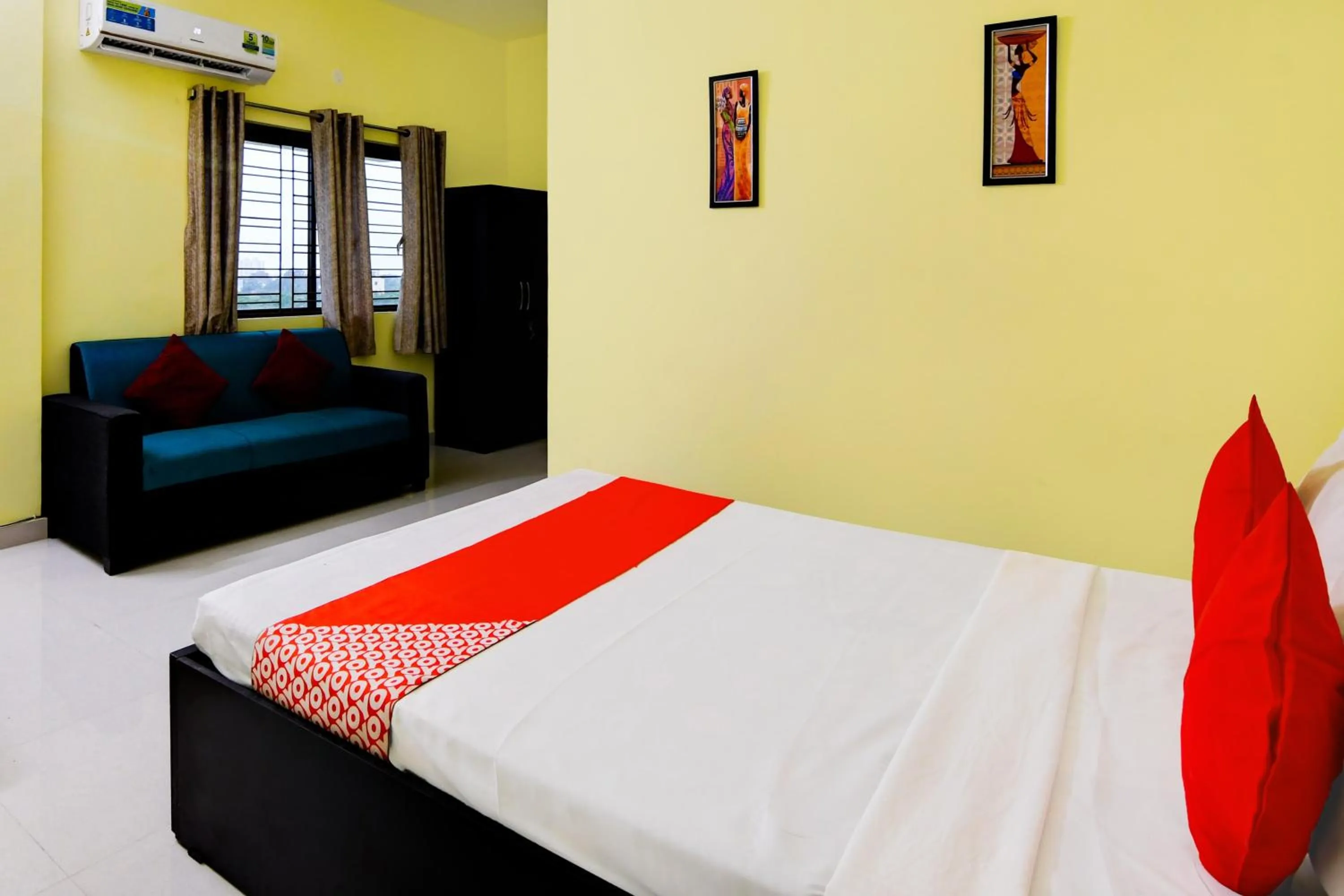 Bedroom in Hotel O Sri Balaji Guest House