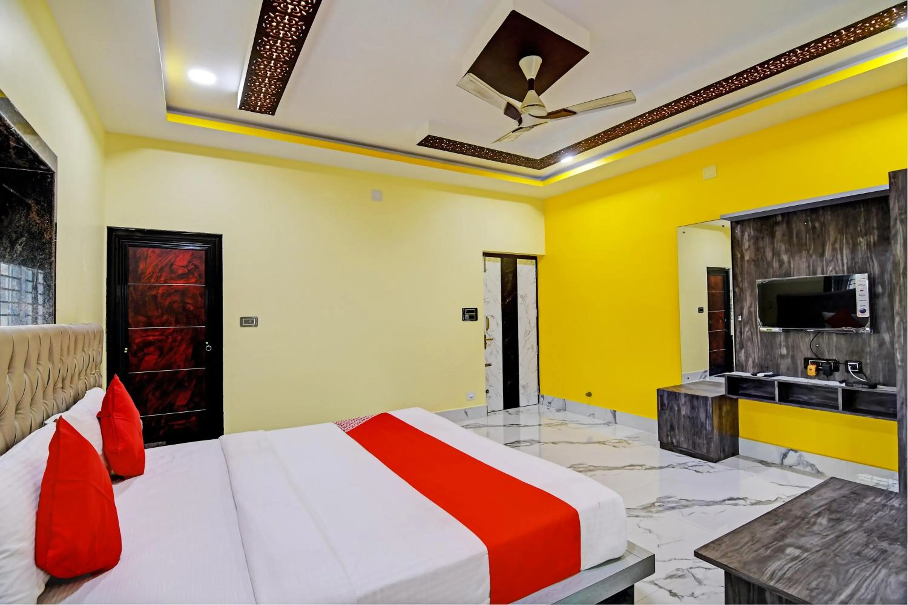 Bedroom in Hotel O SRI SAI PALACE