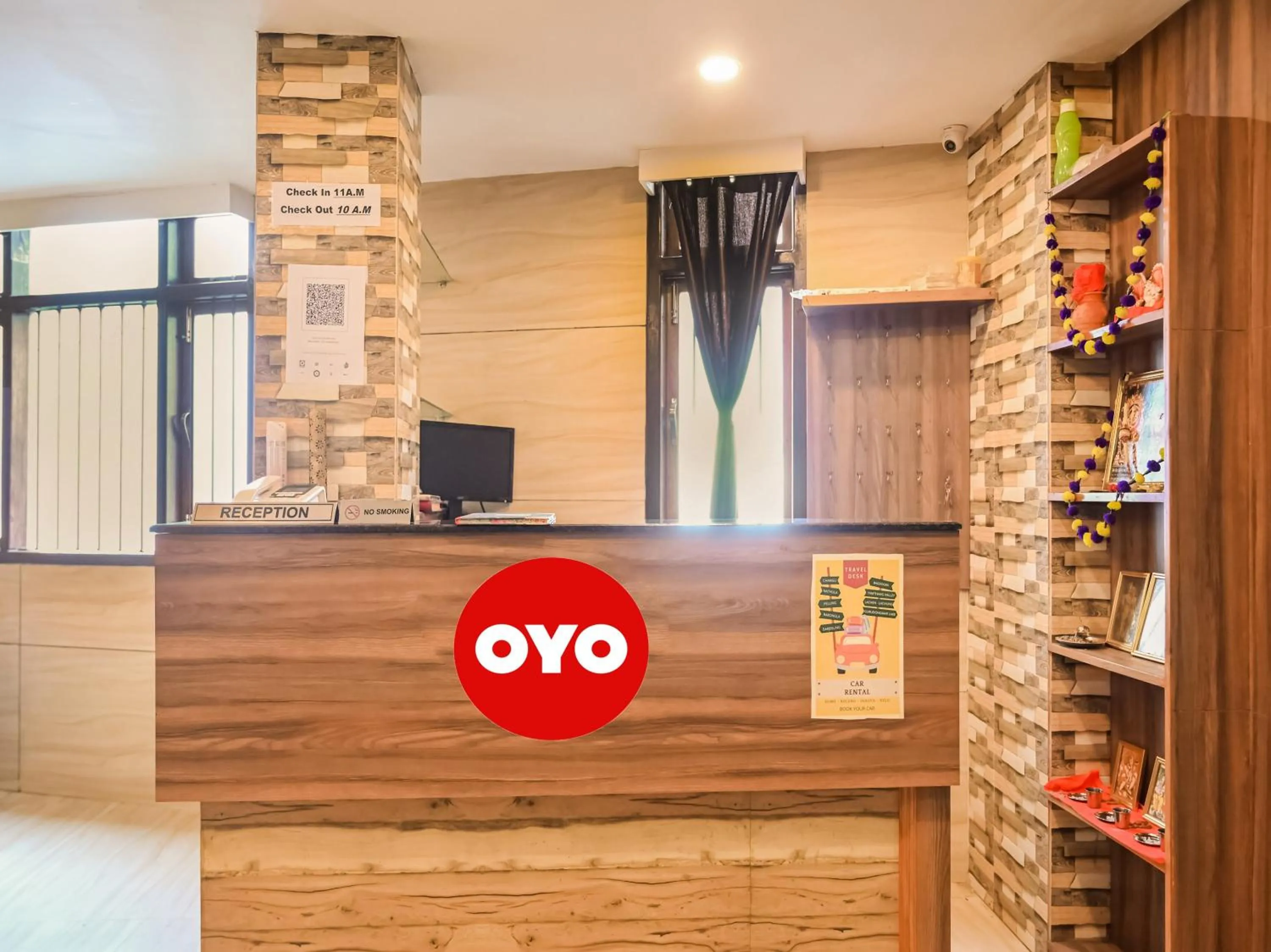 Lobby or reception in Collection O Kanchanjangha Darshan