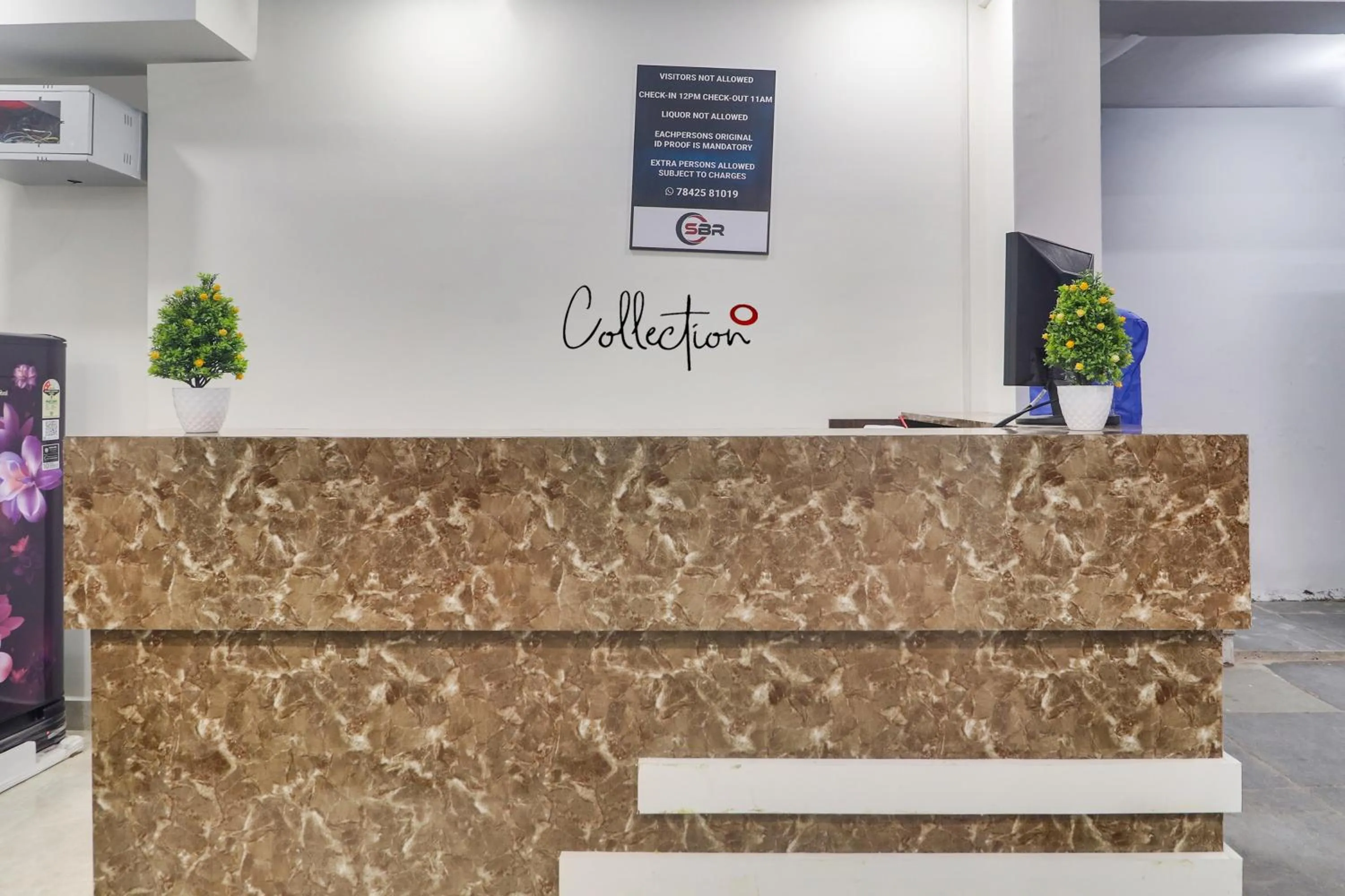 Lobby or reception in Collection O SBR Kondapur Near RTO office