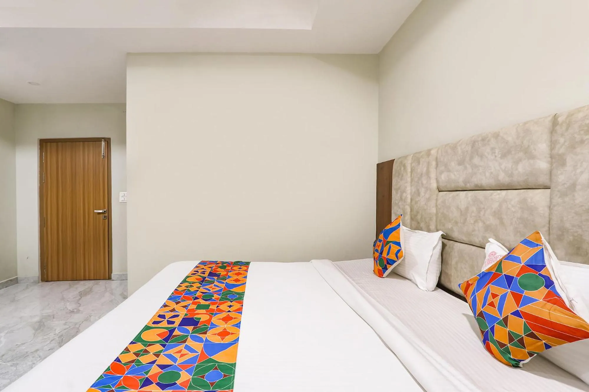 Bed in FabHotel Simhadri Grand-Nr Khammam Railway Station
