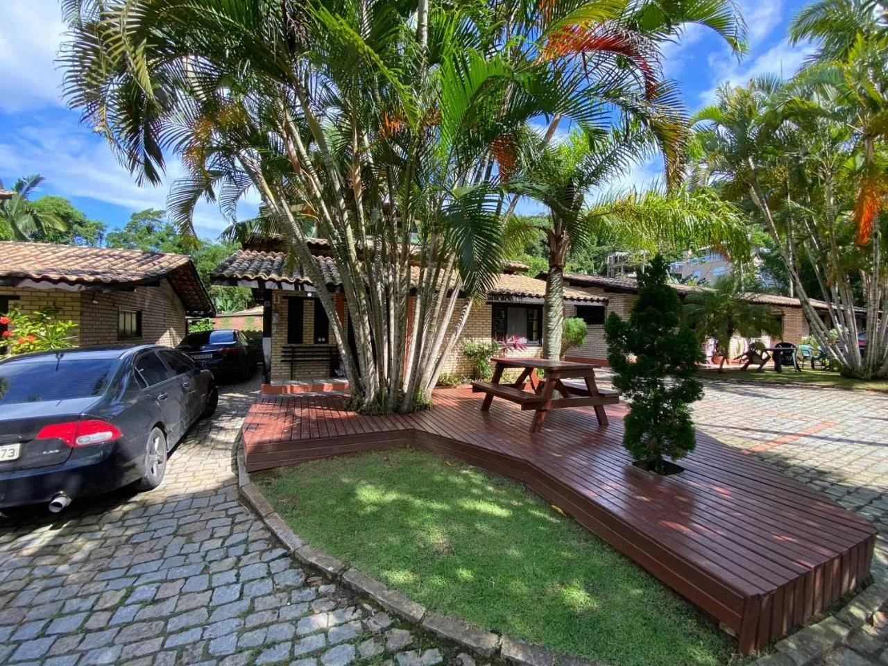 Garden in Chalés do Holandês Eco Pousada