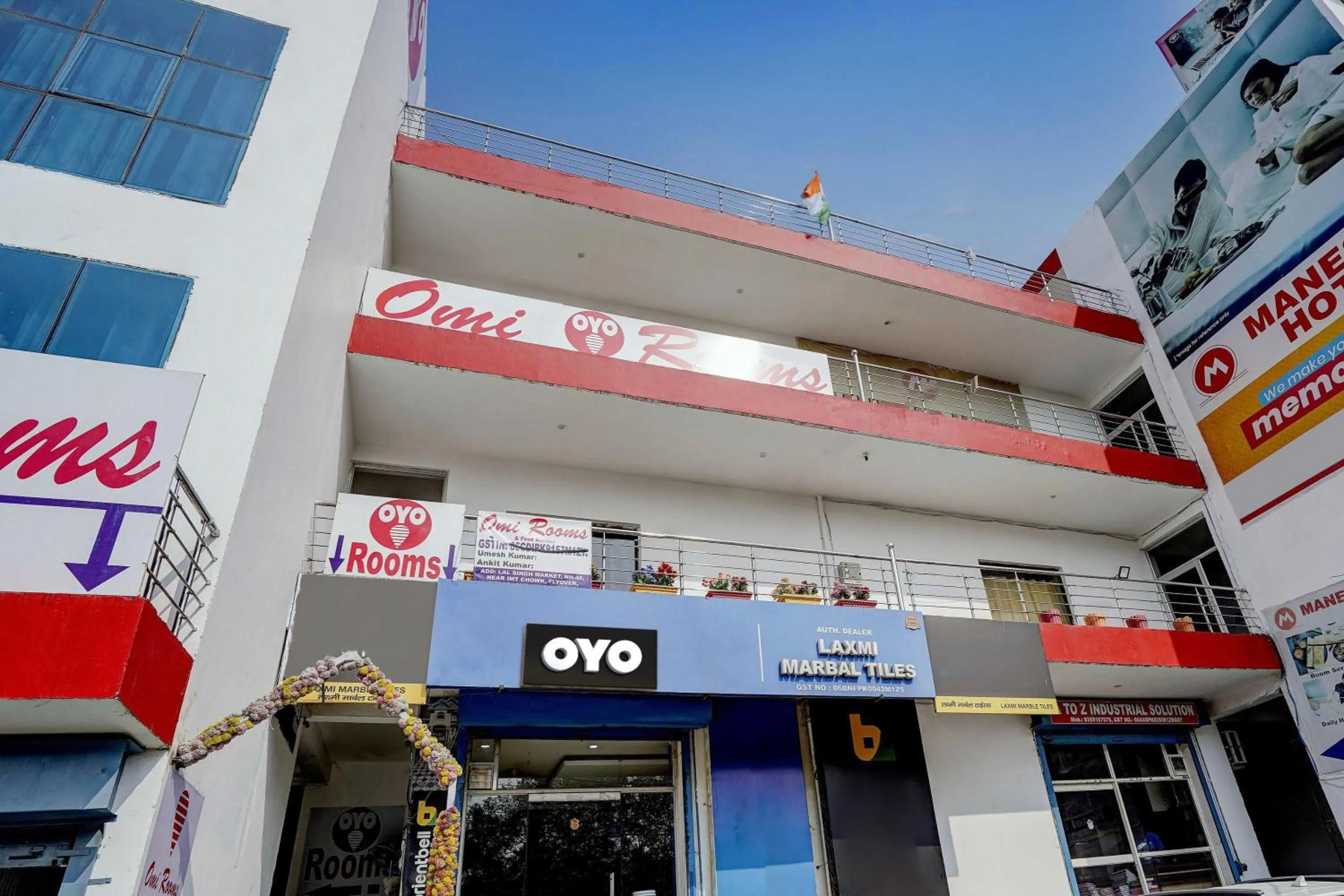 Facade/entrance in Hotel O Omi Rooms