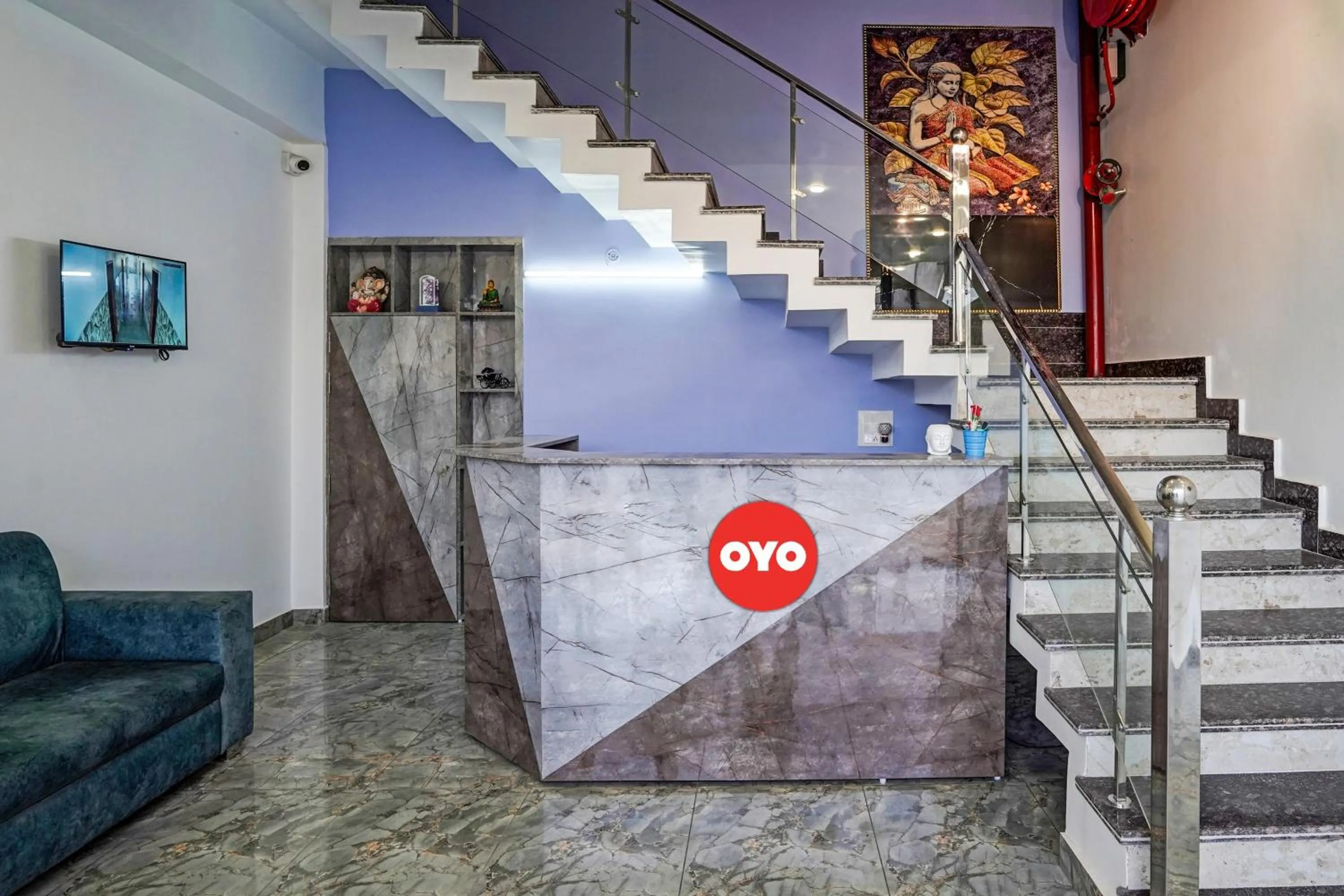 Lobby or reception in Hotel O Flagship Hotel Lotus Highway Inn