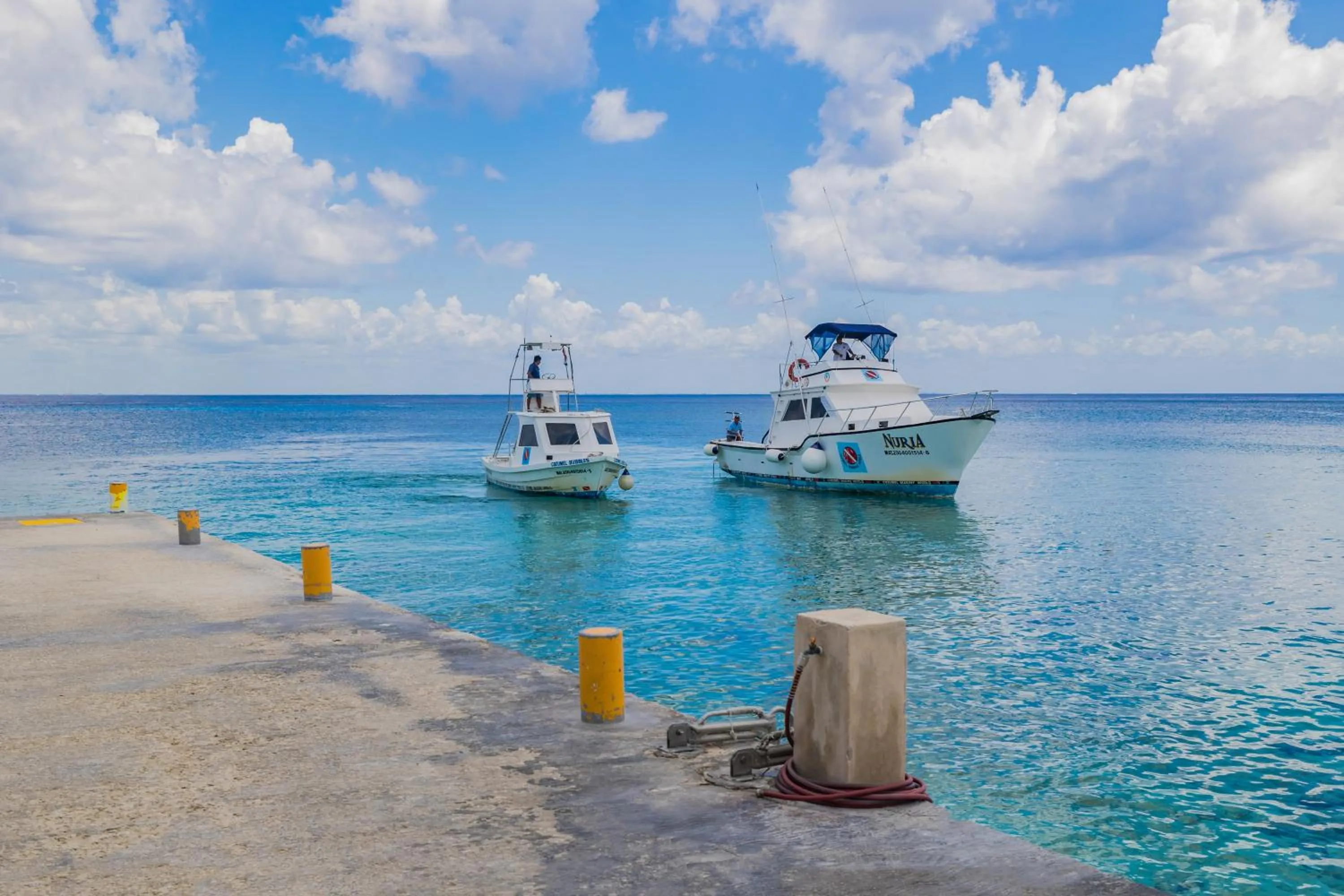 Beach in Casa del Mar Cozumel Hotel & Dive Resort with free access to an exclusive beach club