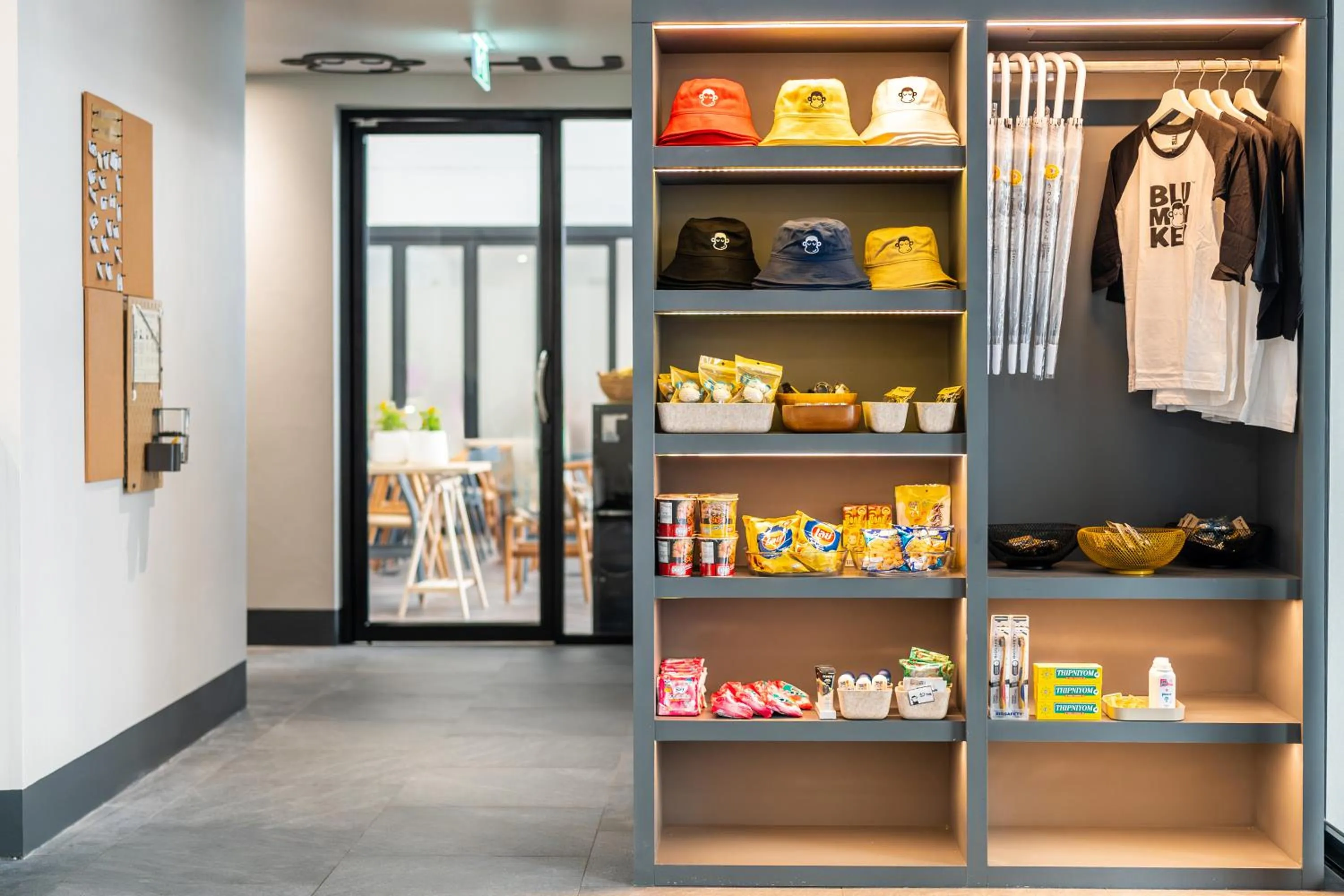 Shopping Area in Blu Monkey Hub and Hotel Krabi Town