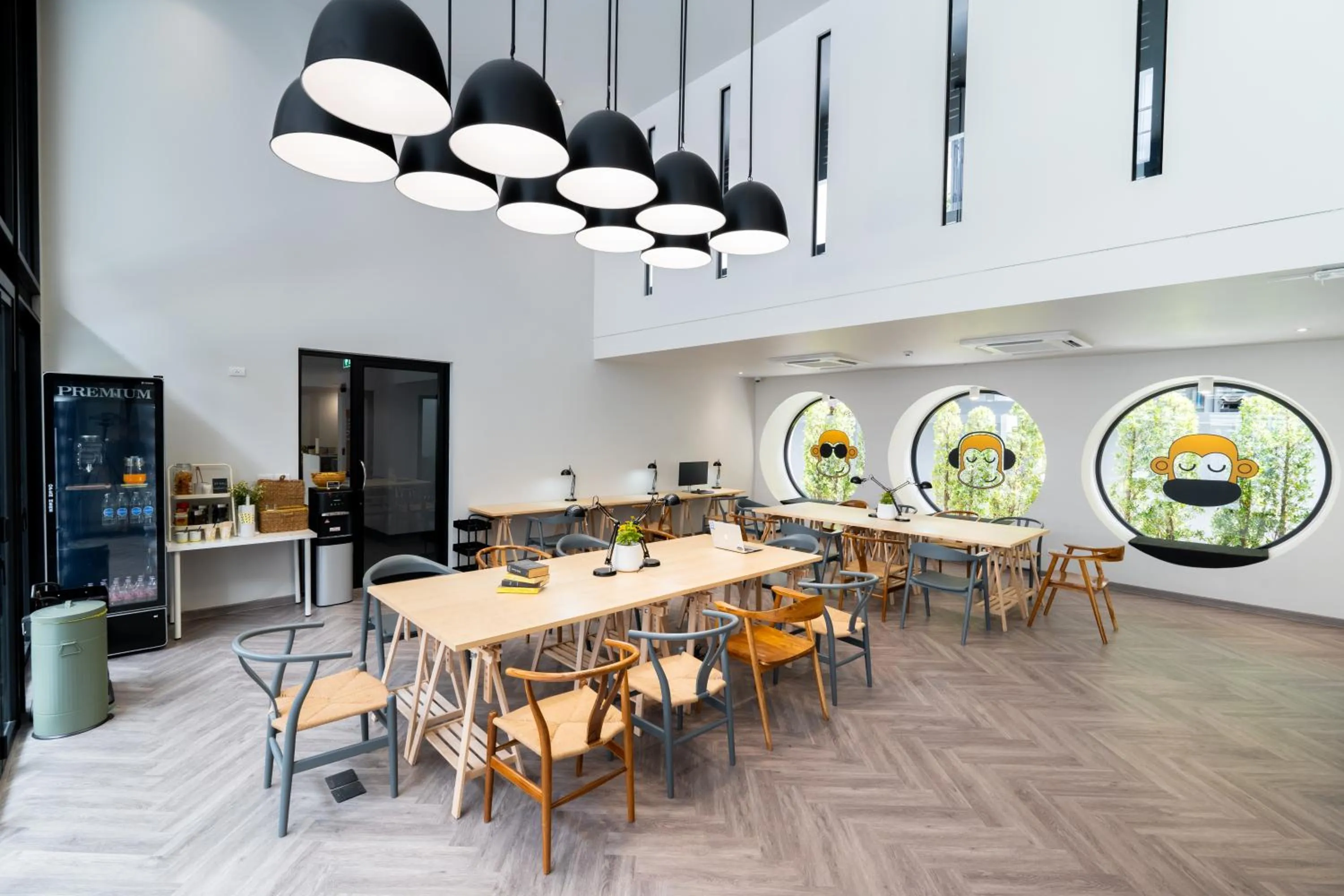 Meeting/conference room in Blu Monkey Hub and Hotel Krabi Town