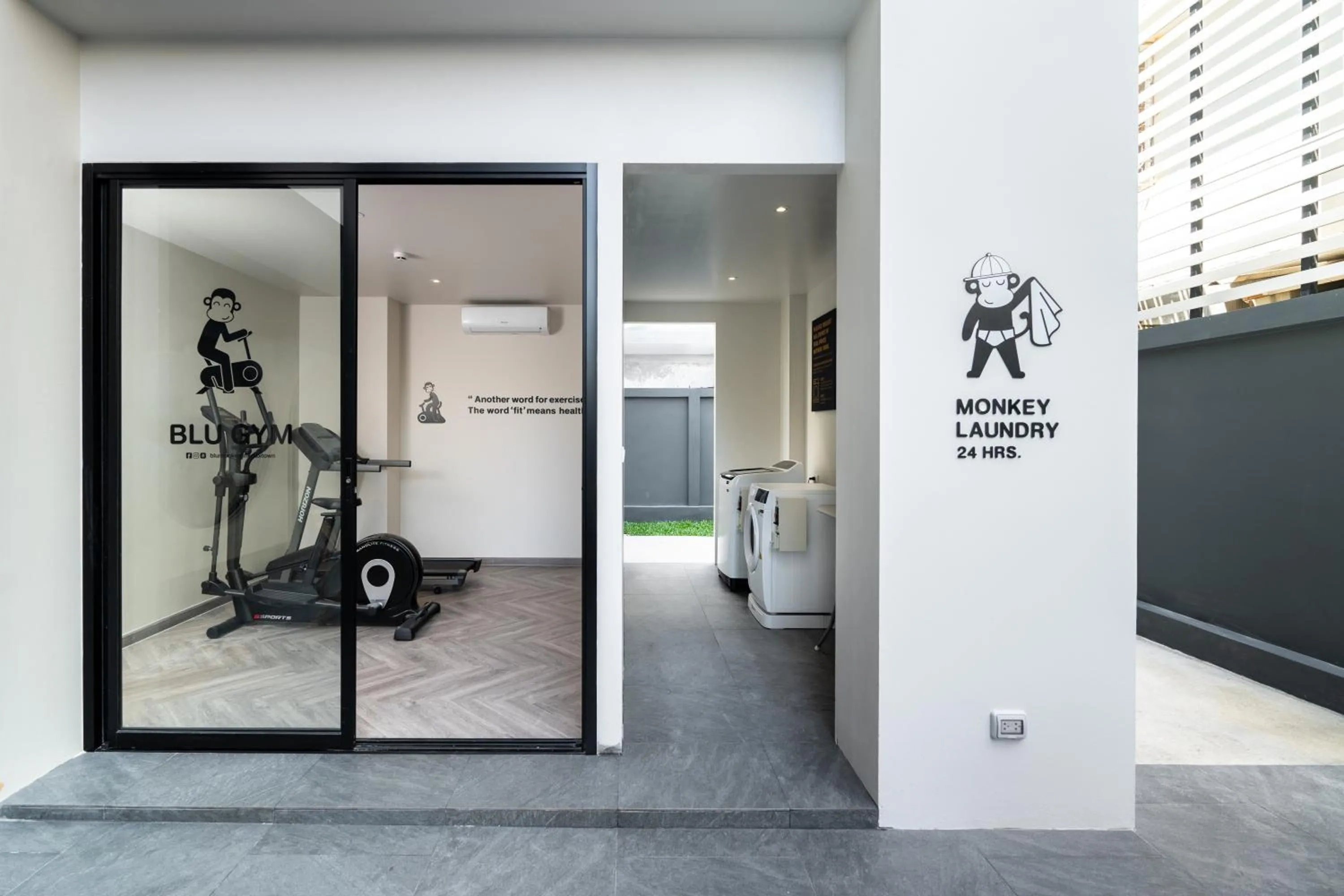 Fitness centre/facilities in Blu Monkey Hub and Hotel Krabi Town