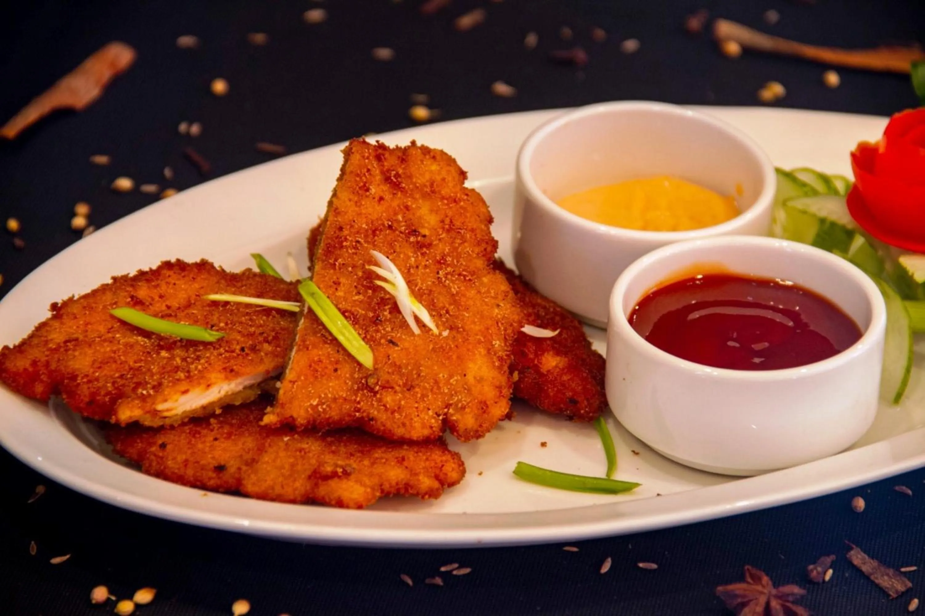 Breakfast in Hotel Badrika Inn