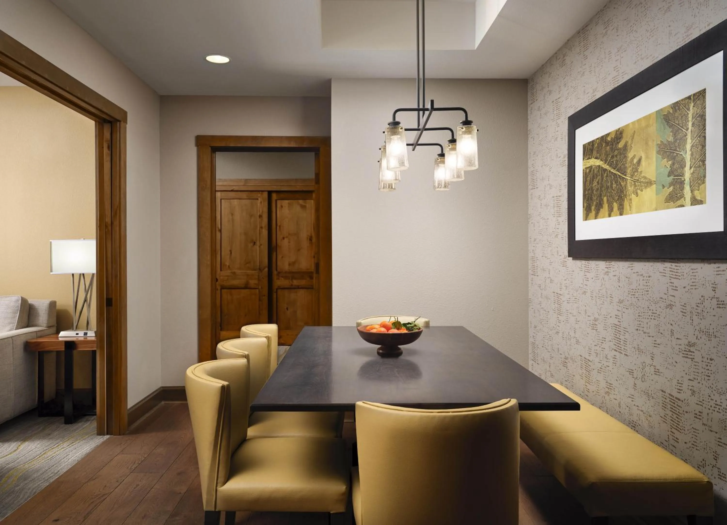 Dining area in Hyatt Vacation Club at Northstar Lodge