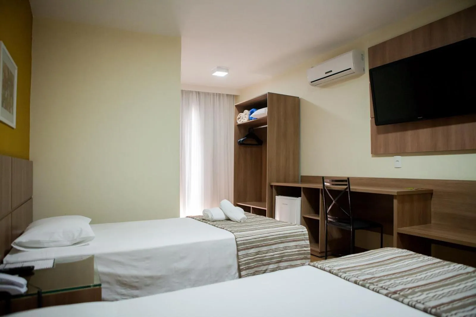 Bed in Mundial Parque Hotel