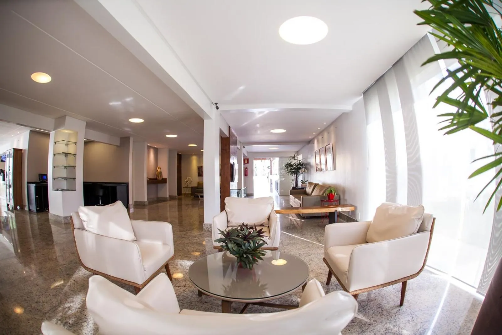 Lobby or reception in Mundial Parque Hotel