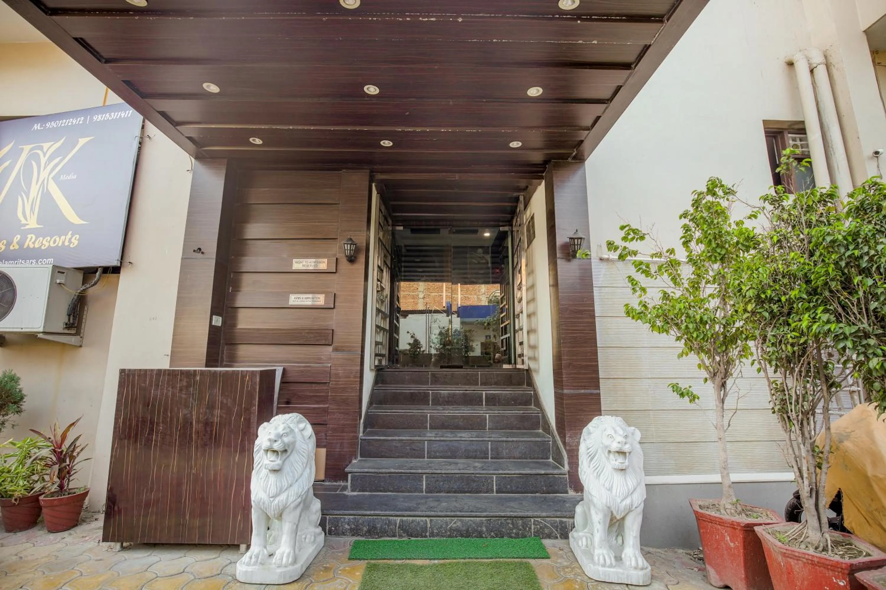 Facade/entrance in VK Hotels & Resorts