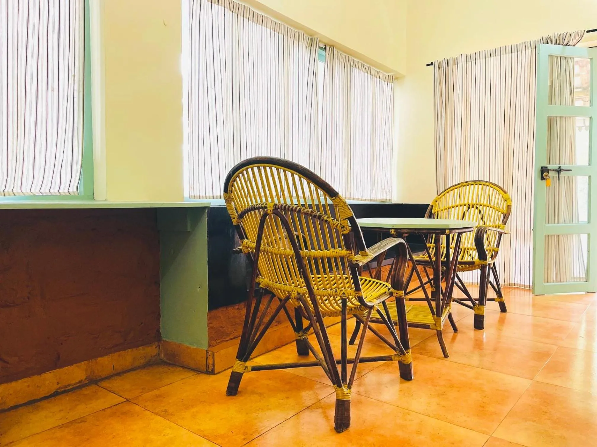Living room in Punarjani Ayurvedic Resorts