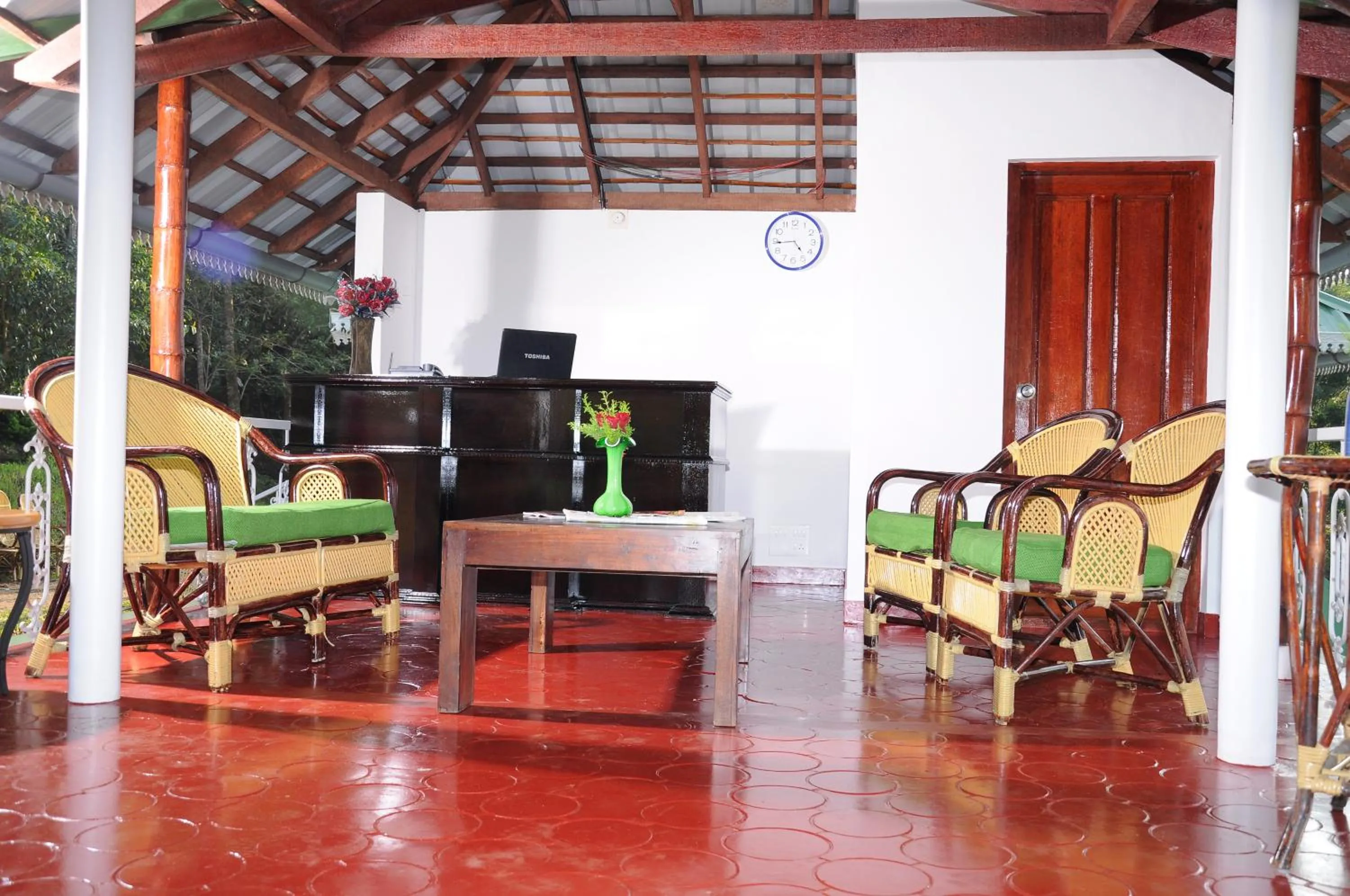 Seating area in Punarjani Ayurvedic Resorts