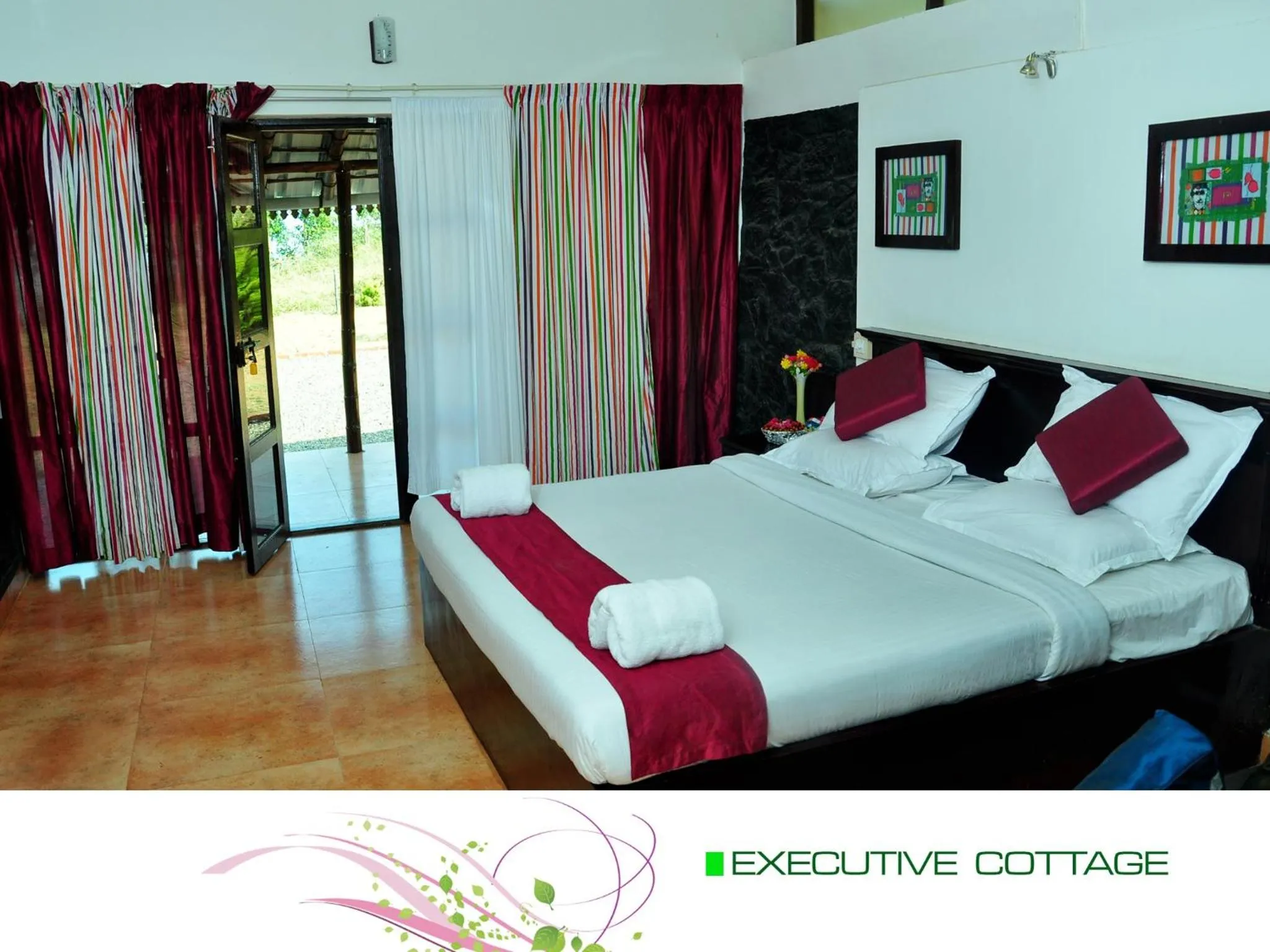 Bed in Punarjani Ayurvedic Resorts