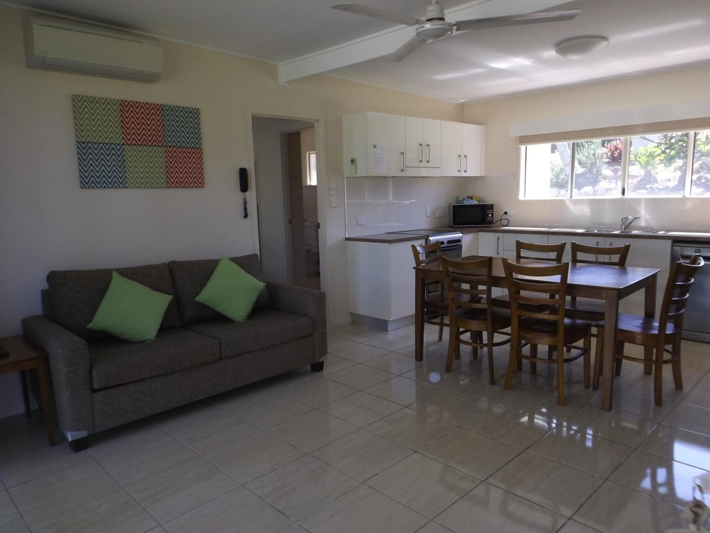Seating area in Whitsunday Sands Resort