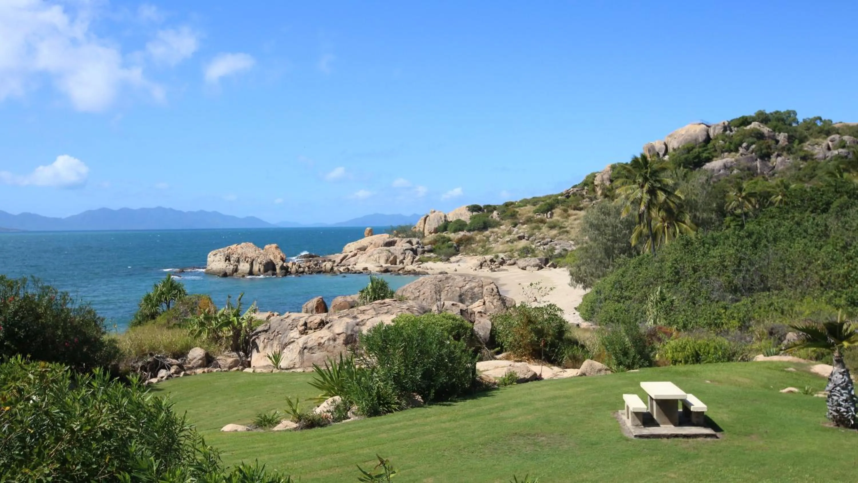 Natural landscape in Whitsunday Sands Resort