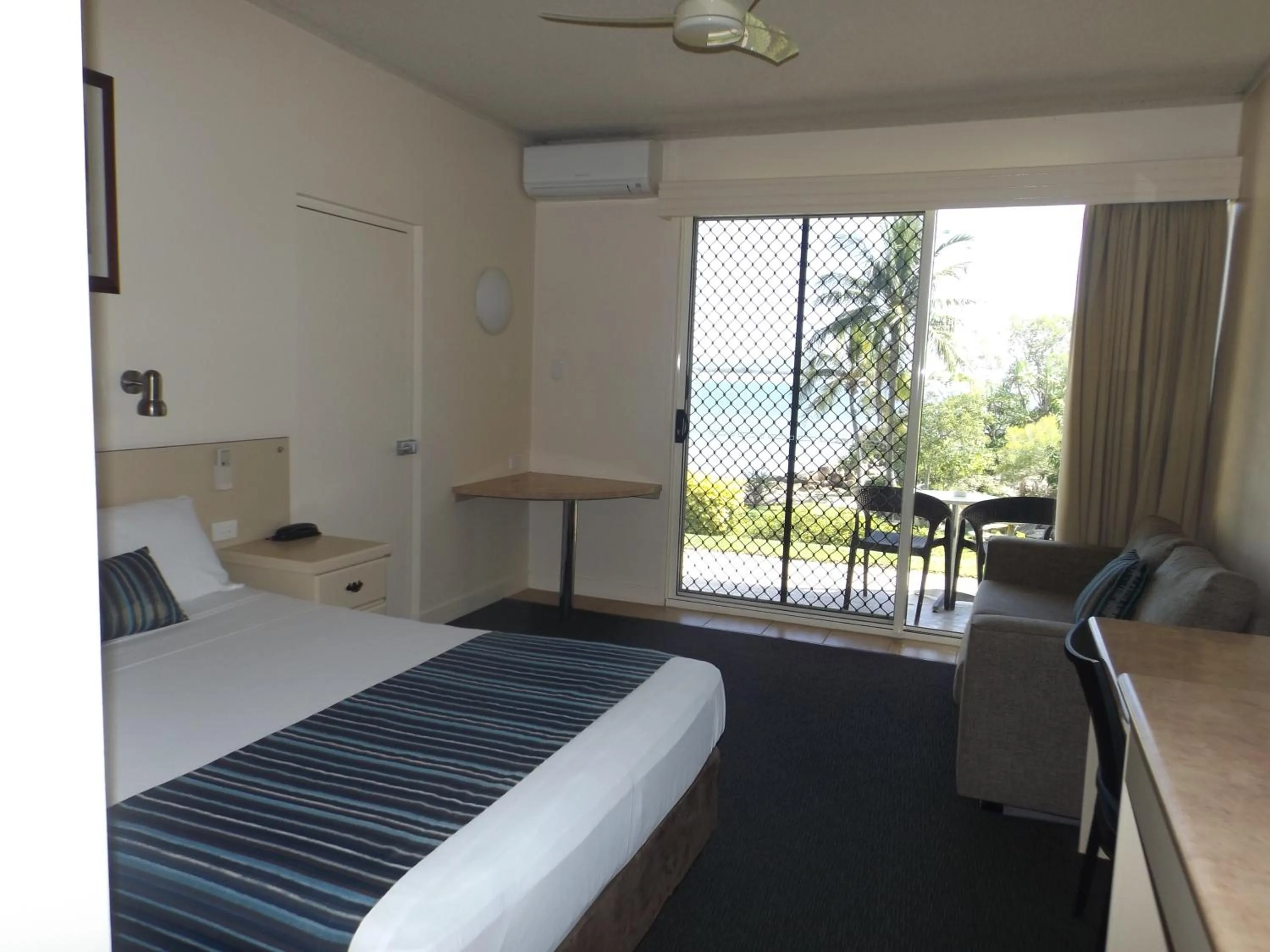 View (from property/room), Bed in Whitsunday Sands Resort