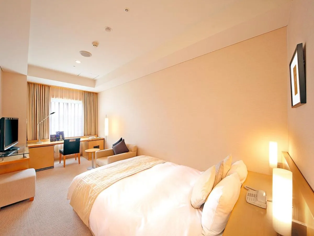 Photo of the whole room, Bed in Akita Castle Hotel