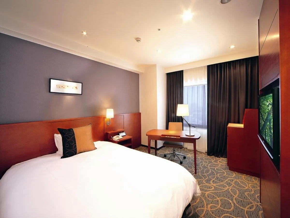 Photo of the whole room, Bed in Akita Castle Hotel