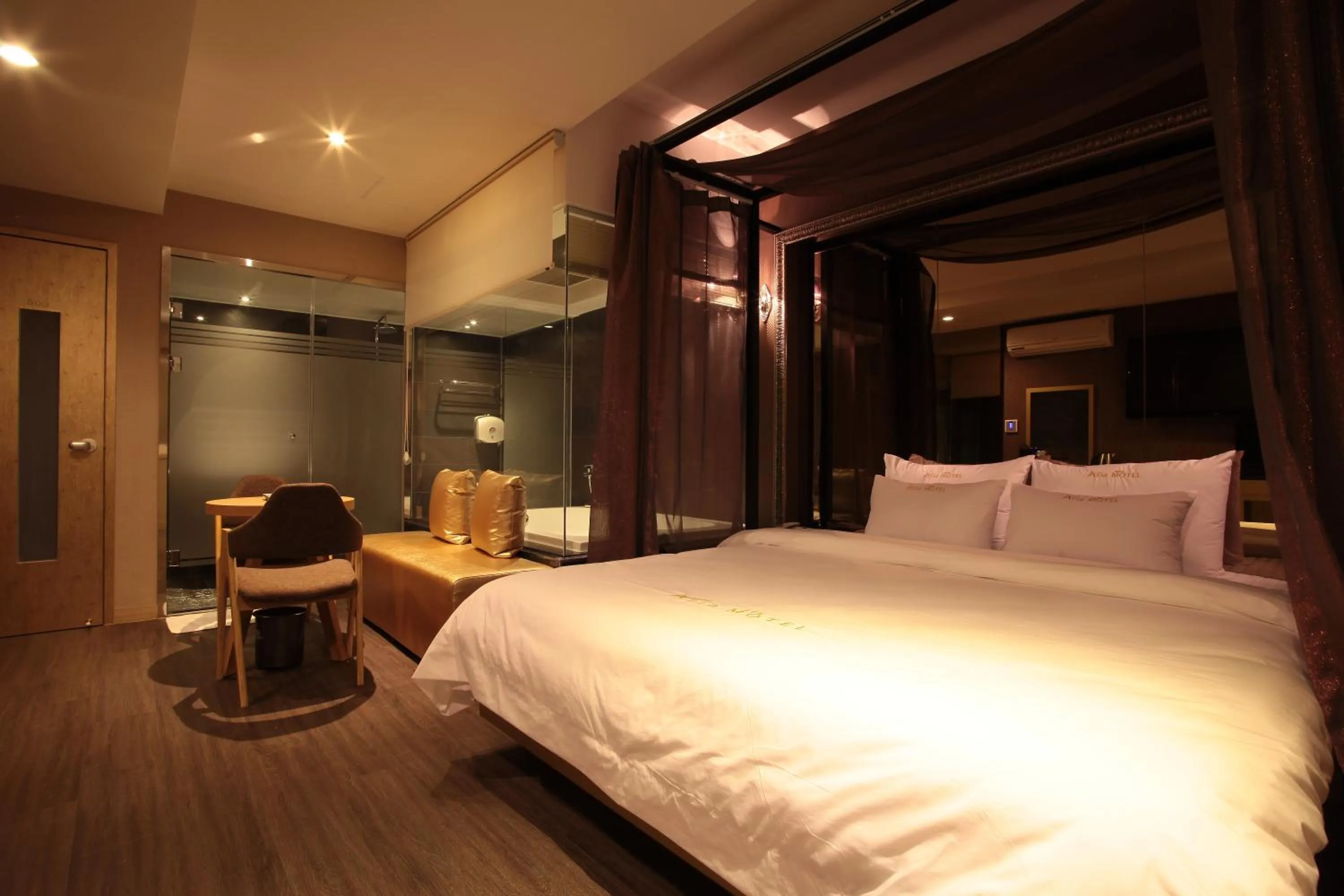 Bed in Boutique Hotel Aria Nampo