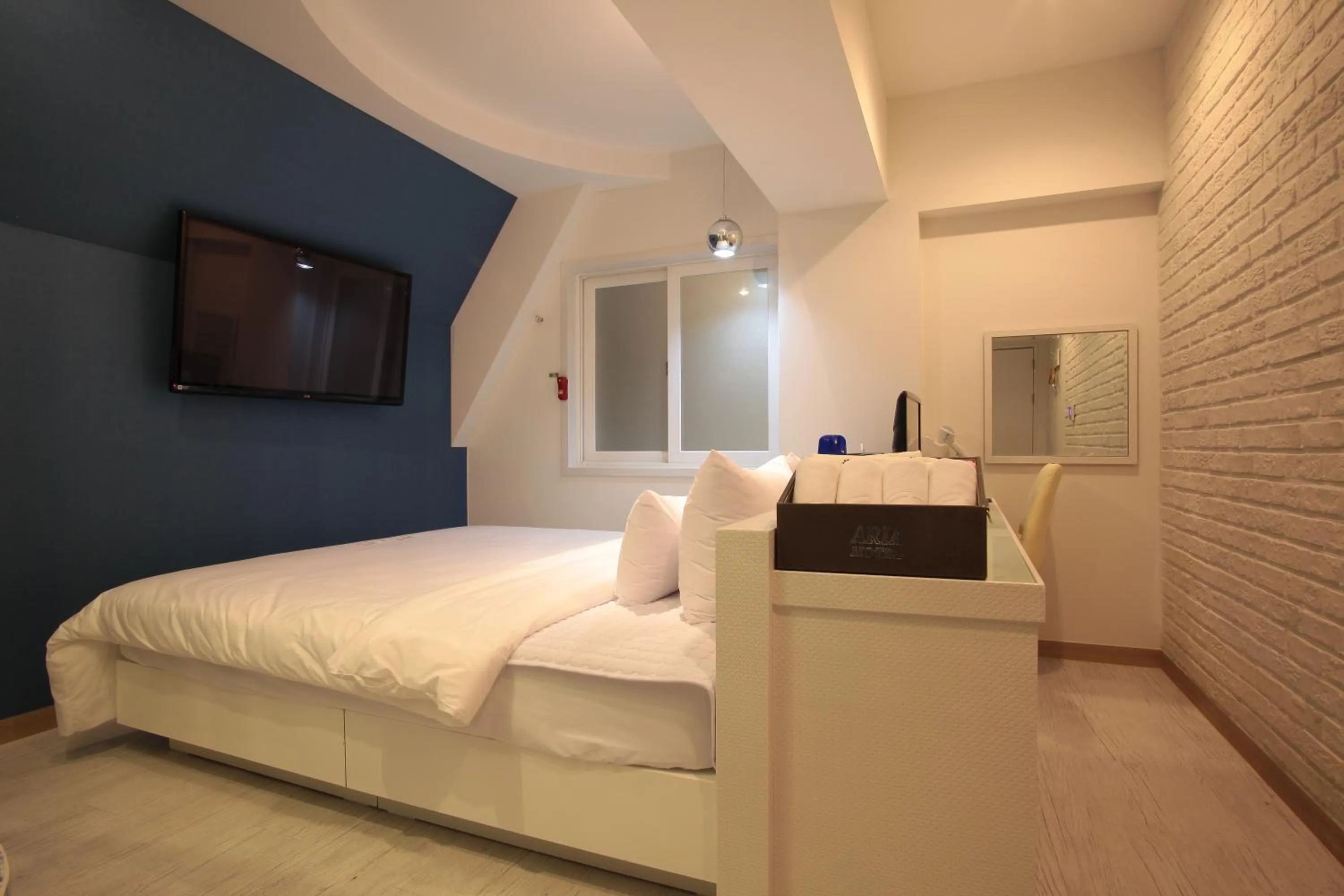 Photo of the whole room, Bed in Boutique Hotel Aria Nampo