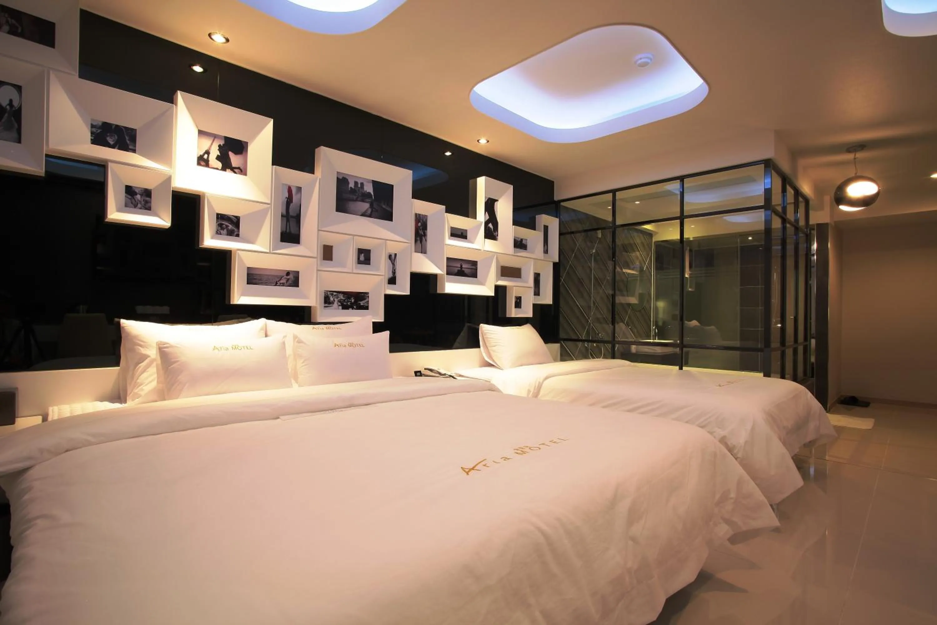 Bed in Boutique Hotel Aria Nampo