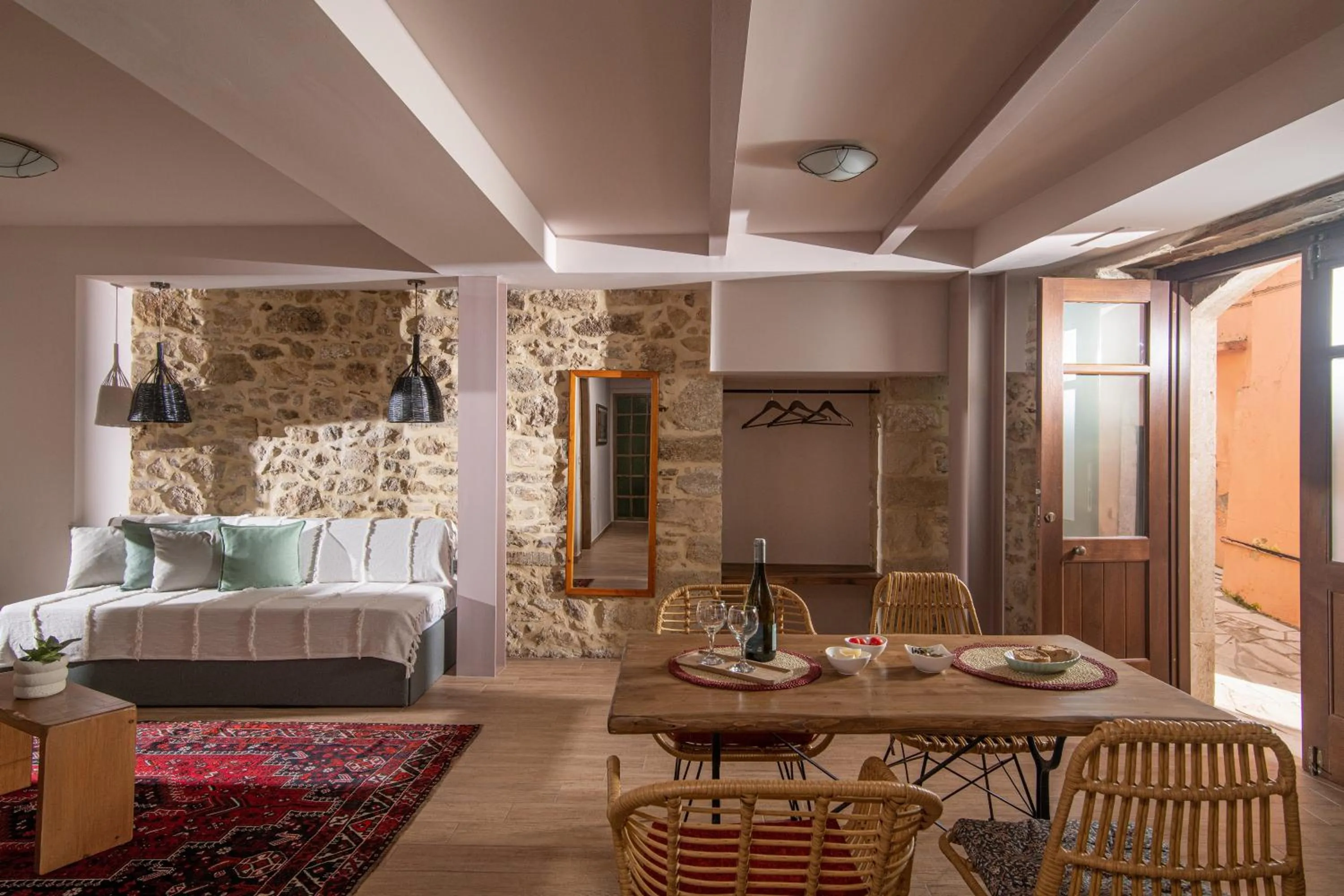 Living room, Bed in CARPE DIEM HOTEL